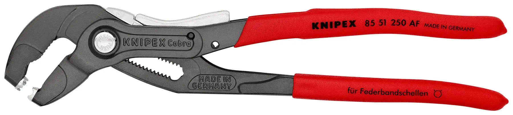 Knipex Spring Hose Clamp Pliers with Locking Device 250mm 85 51 250 AF 