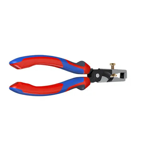 Knipex StriX Insulation Wire Stippiers with Cable Shears 180mm Multi Component Grips 13 62 180  White Rose Tools