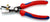 Knipex StriX Insulation Wire Stippiers with Cable Shears 180mm Multi Component Grips 13 62 180 