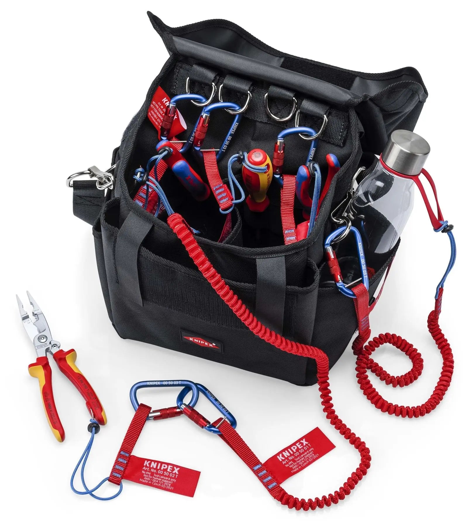 Knipex Tool Bag Case for Working at Heights Small 370 x 250 x 150mm 00 50 50 T LE  White Rose Tools
