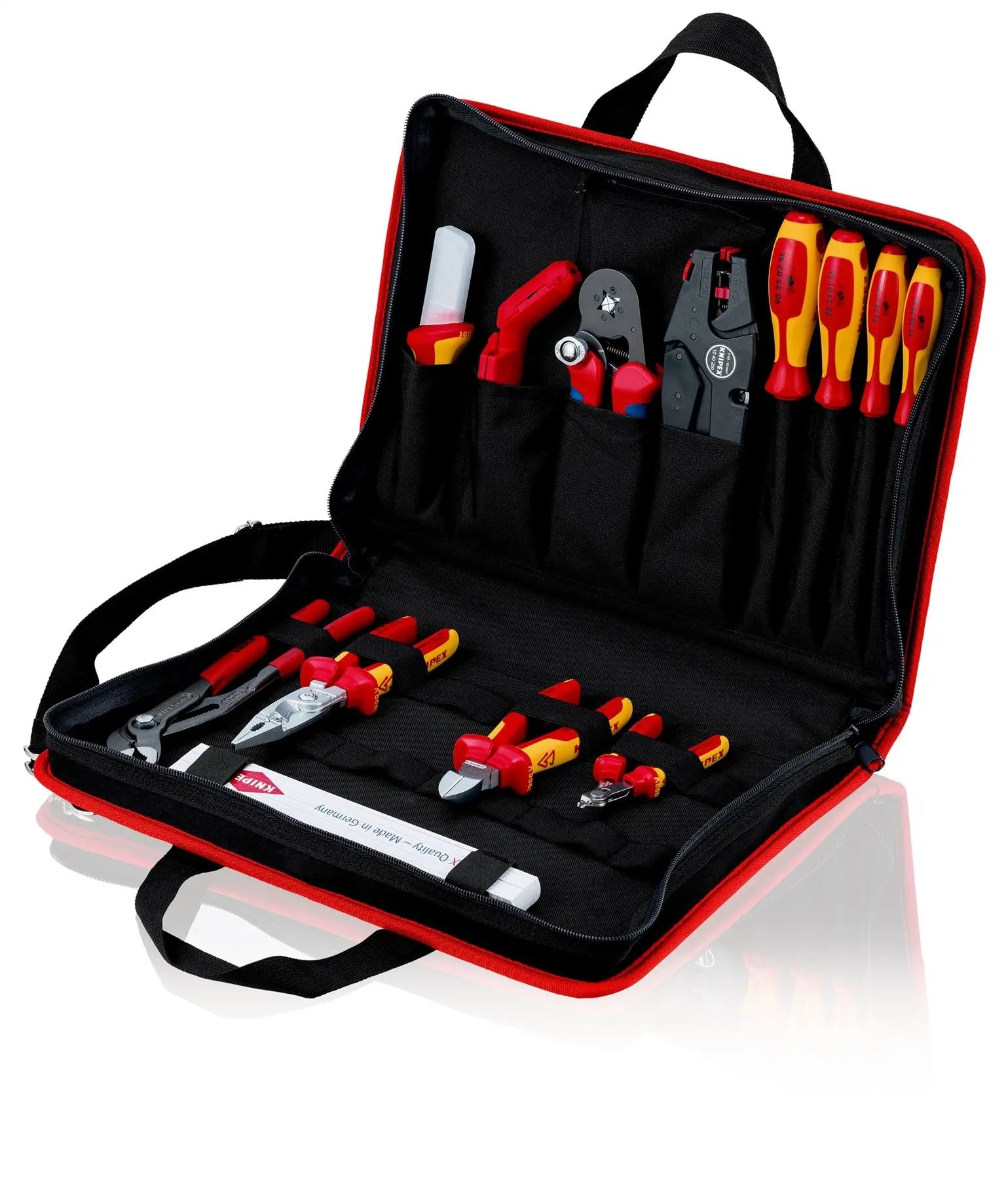 Knipex Tool Bag Compact Electric Starter Kit 14 Piece 00 21 11 