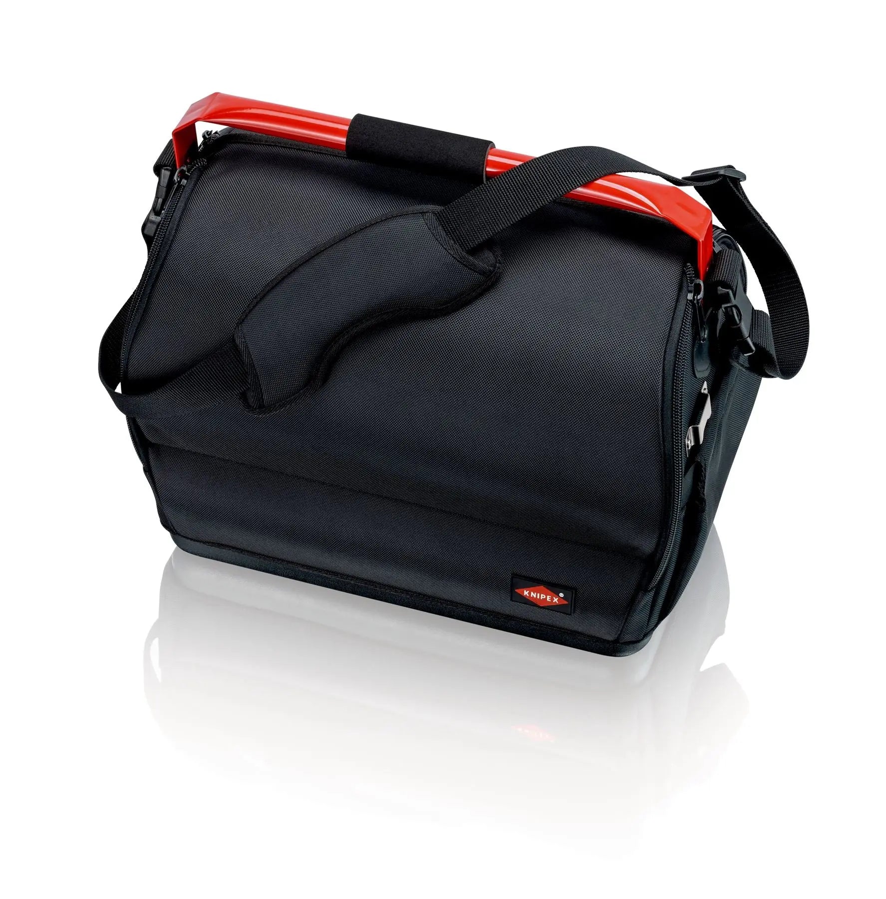 Knipex Tool Bag LightPack Empty Shoulder Strap Steel Handle with Softgrip 00 21 08 LE  White Rose Tools
