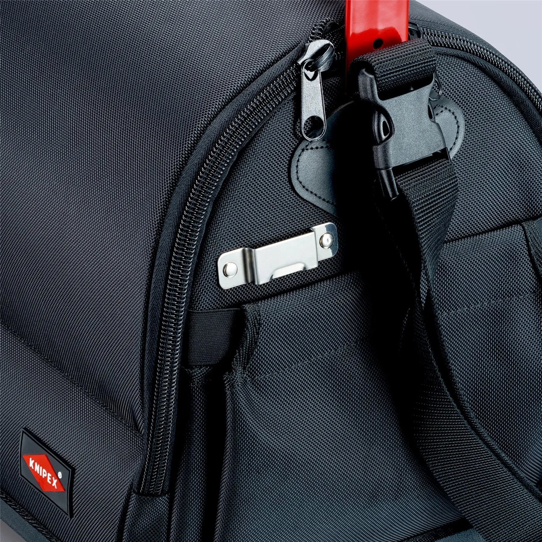 Knipex Tool Bag LightPack Empty Shoulder Strap Steel Handle with Softgrip 00 21 08 LE  White Rose Tools