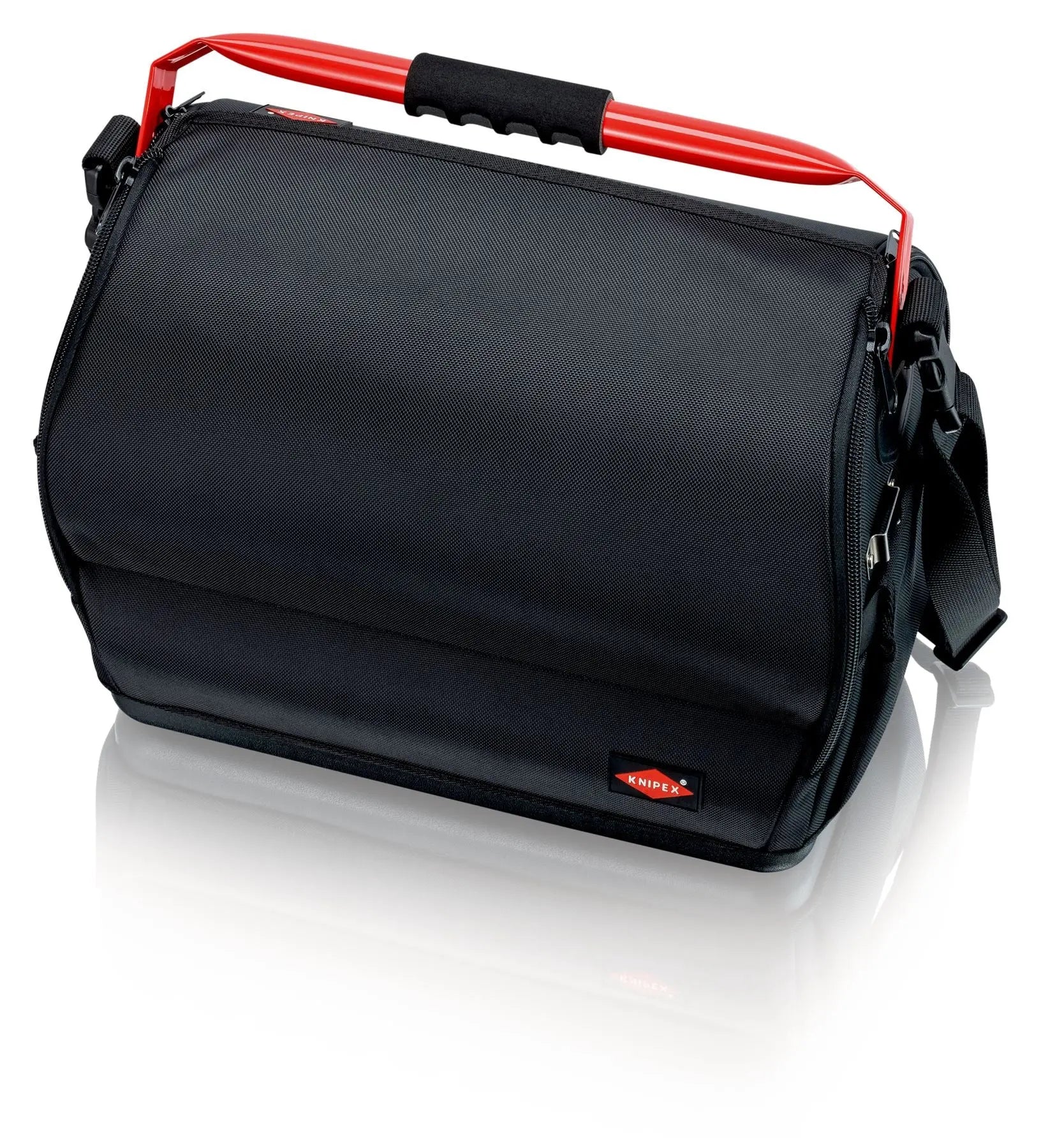 Knipex Tool Bag LightPack Empty Shoulder Strap Steel Handle with Softgrip 00 21 08 LE  White Rose Tools