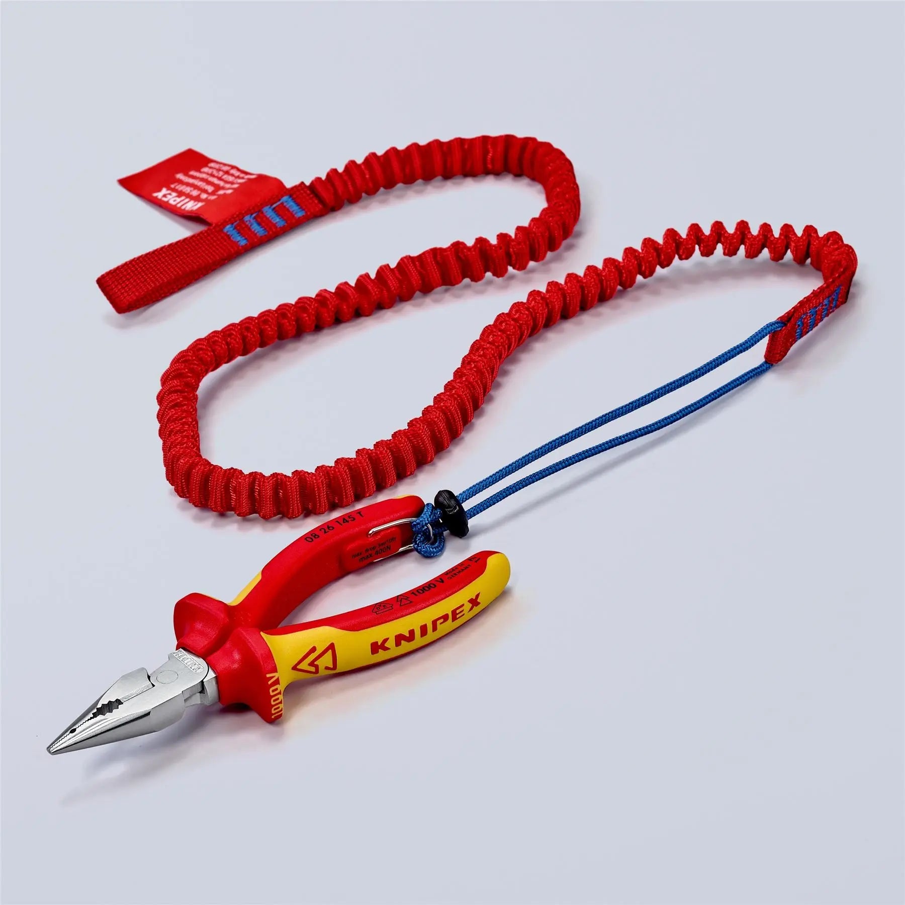 Knipex Tool Tether Lanyard Working at Height 1.5kg Max Load 00 50 01 T BK 