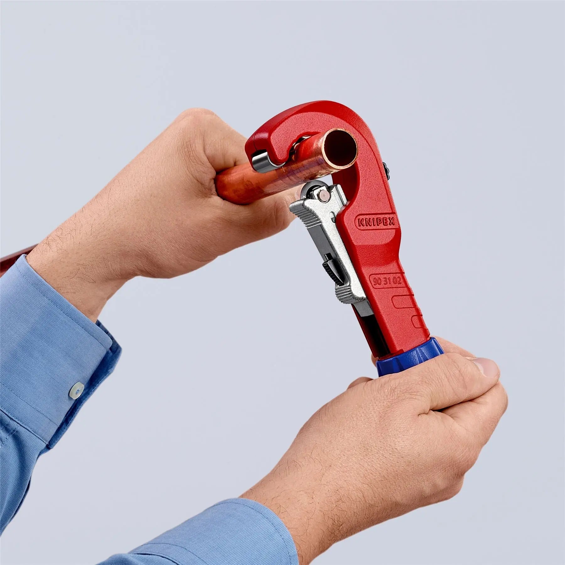Knipex TubiX® Pipe Cutter 6-35mm Capacity 180mm 90 31 02 BK 