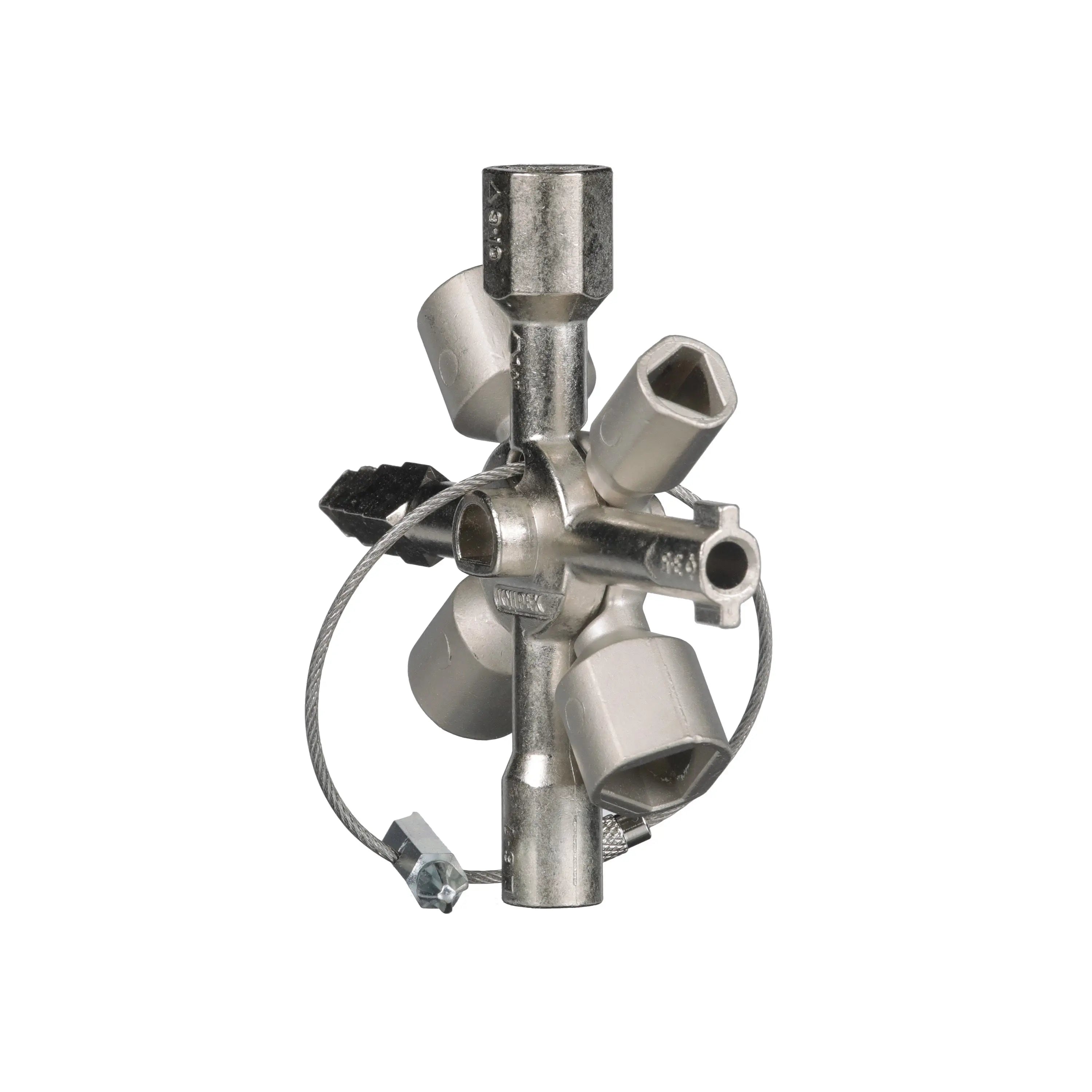 Knipex TwinKey Control Cabinet Key 92mm 00 11 01  White Rose Tools