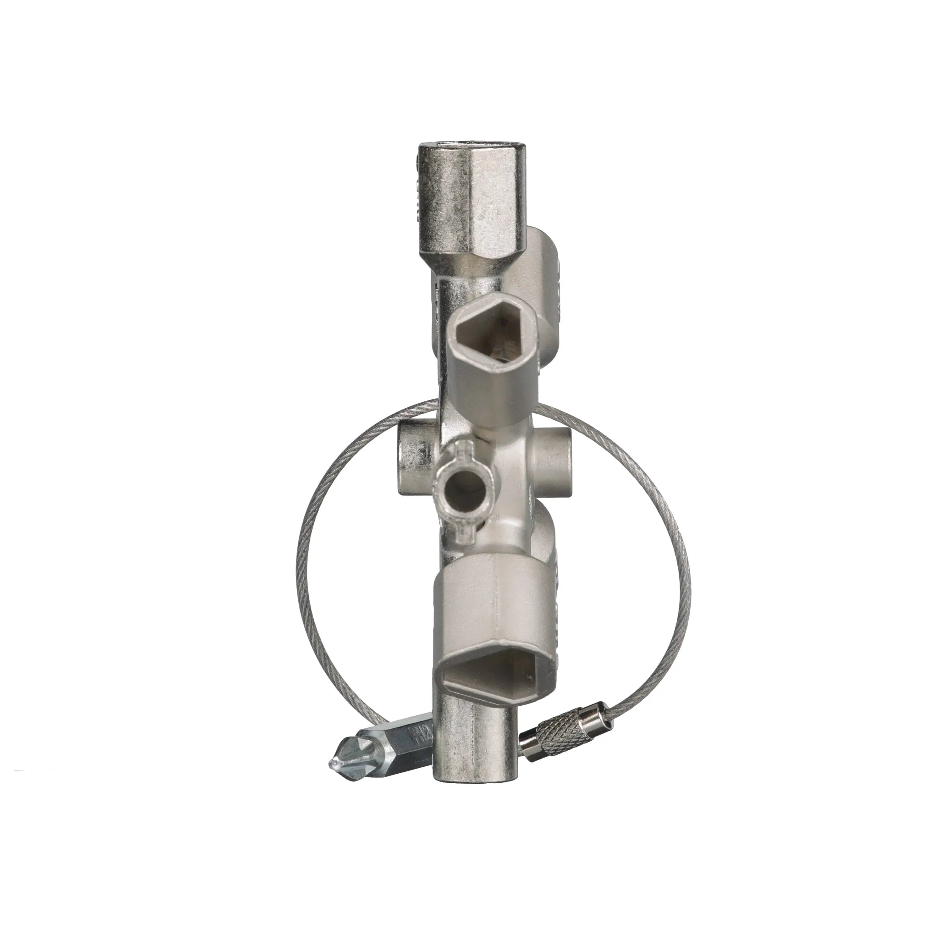 Knipex TwinKey Control Cabinet Key 92mm 00 11 01  White Rose Tools