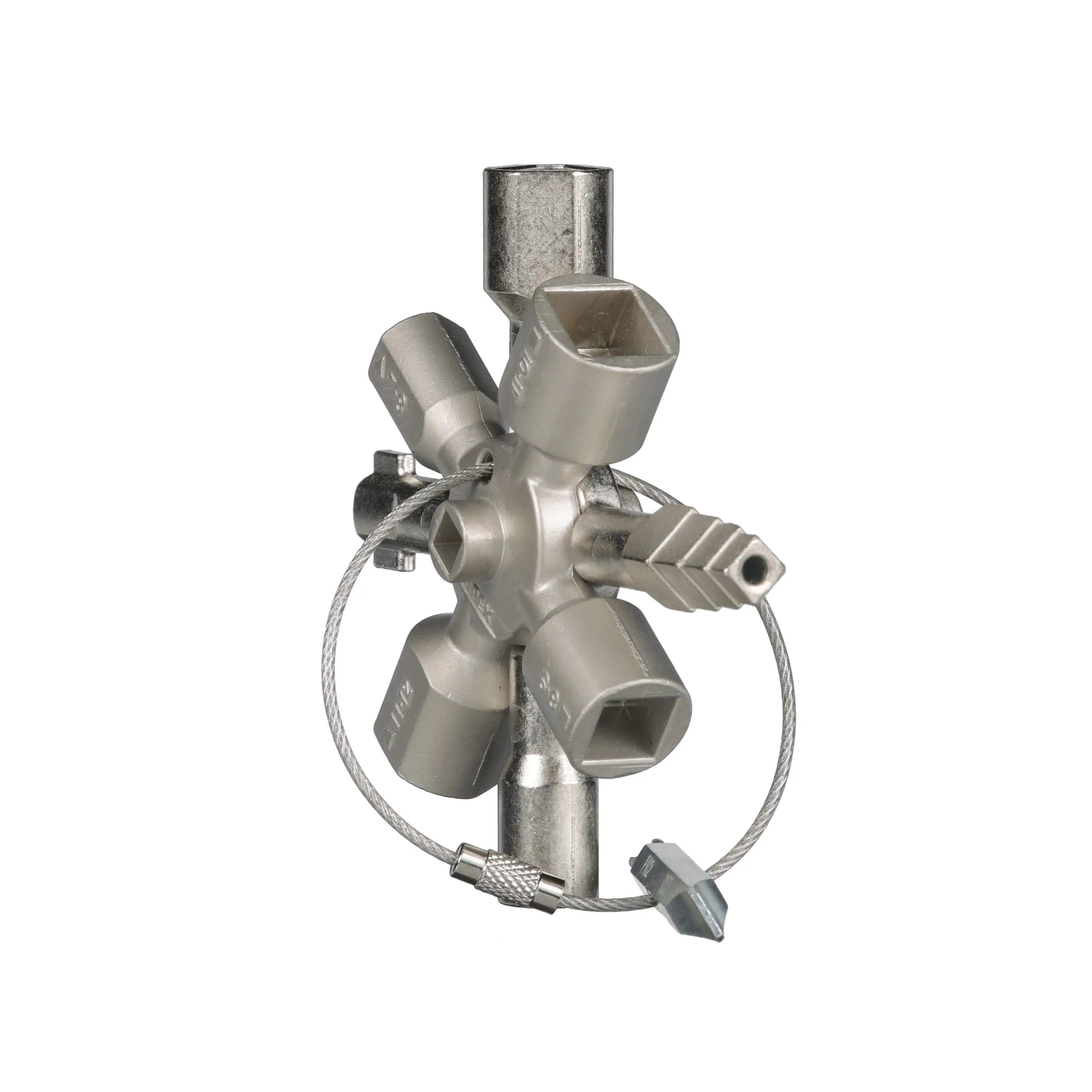 Knipex TwinKey Control Cabinet Key 92mm 00 11 01  White Rose Tools