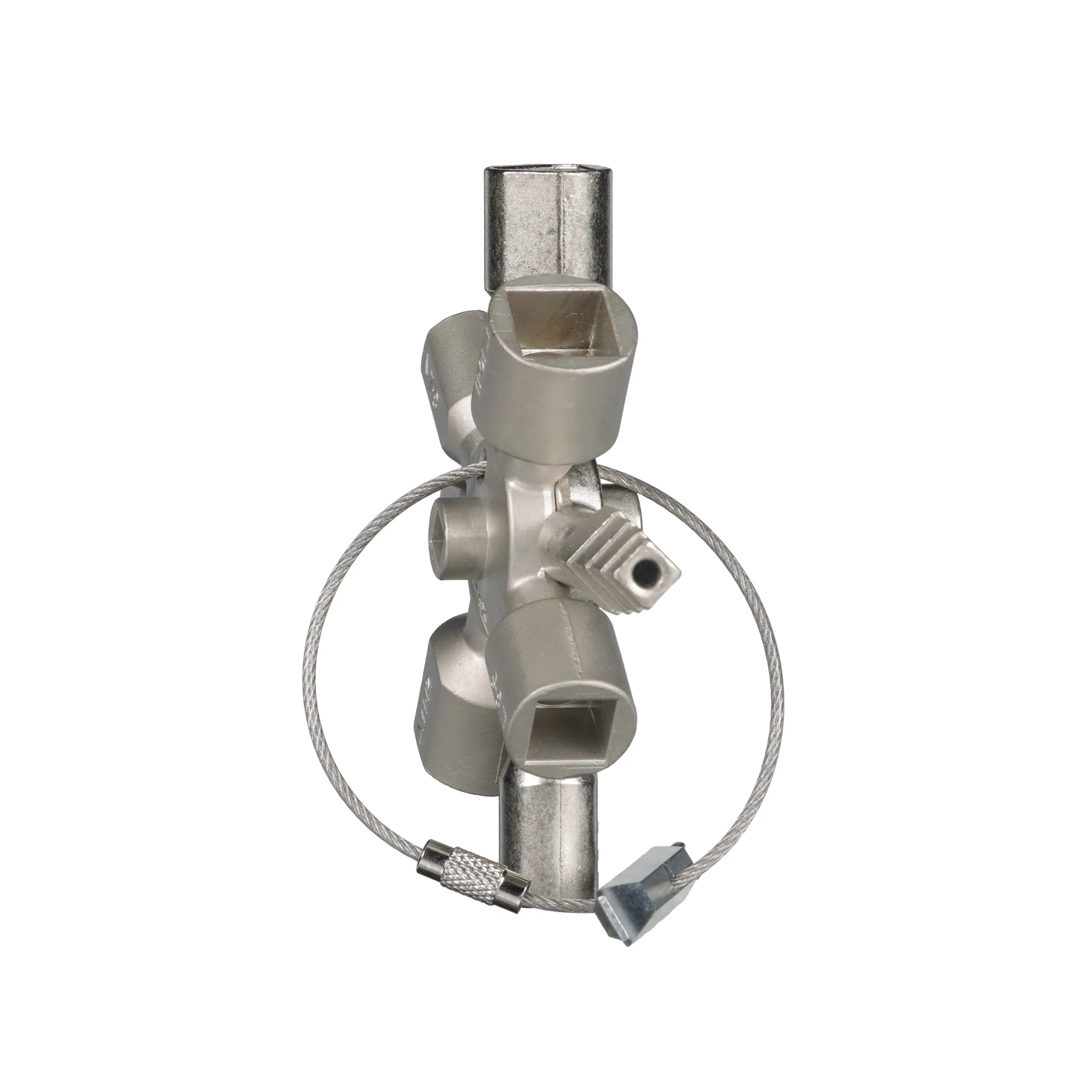 Knipex TwinKey Control Cabinet Key 92mm 00 11 01  White Rose Tools