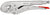 Knipex Universal Grip Locking Pliers 250mm Galvanised 40 14 250  White Rose Tools