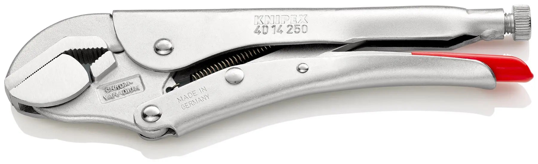Knipex Universal Grip Locking Pliers 250mm Galvanised 40 14 250  White Rose Tools