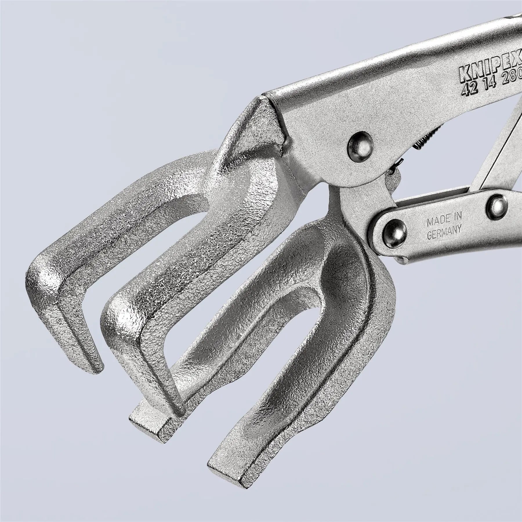 Knipex Welding Grip Locking Pliers 280mm Galvanised 42 14 280  White Rose Tools