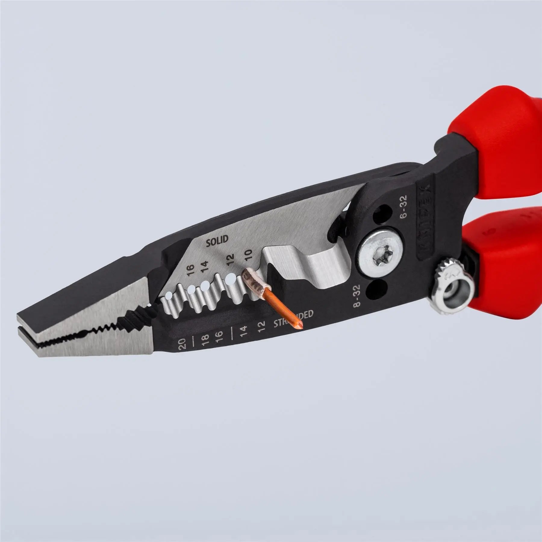 Knipex Wire Stripper Multifunction Electrician Pliers American Style Multi Component Grips 13 72 8 