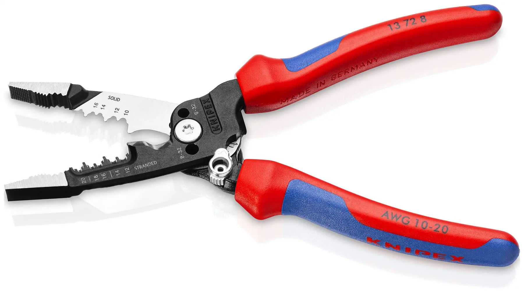 Knipex Wire Stripper Multifunction Electrician Pliers American Style Multi Component Grips 13 72 8 