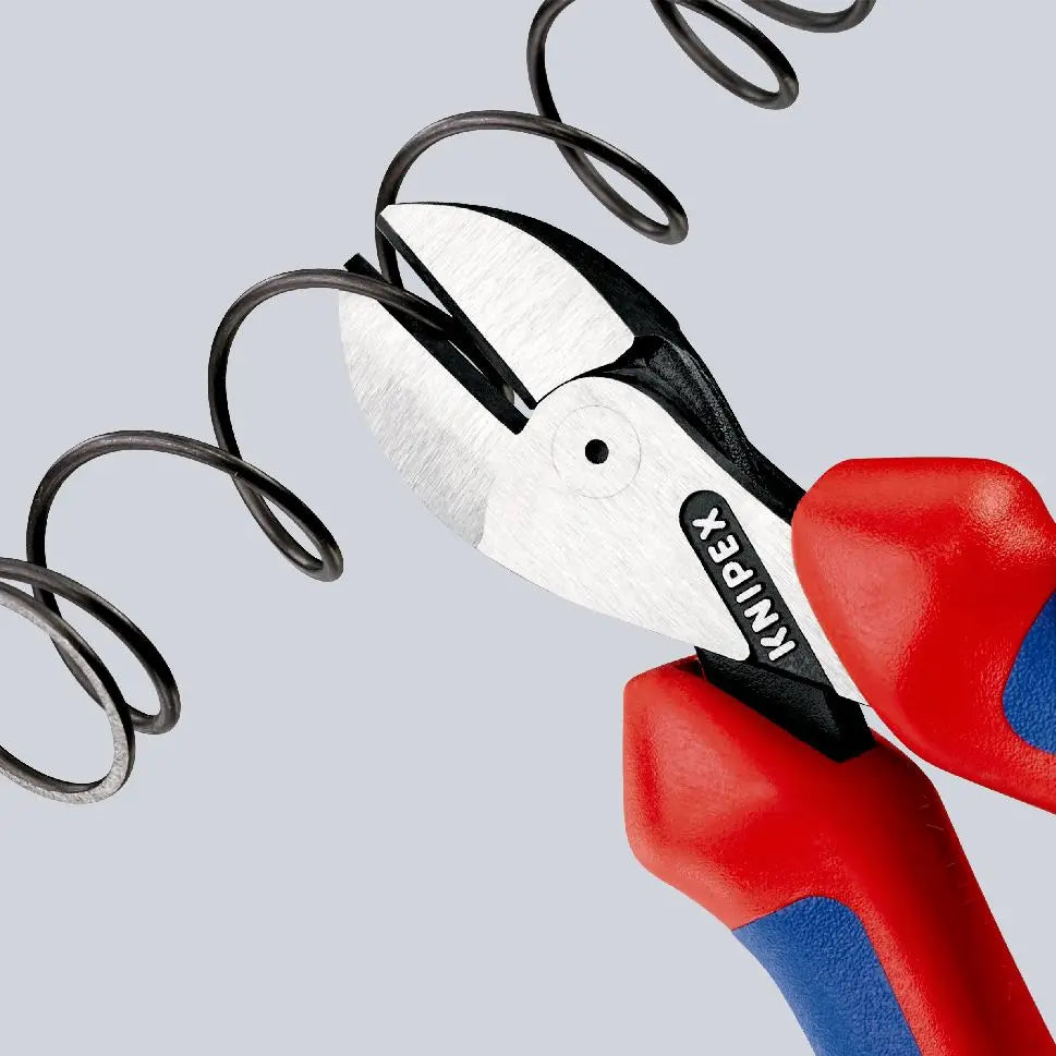 Knipex X-Cut Diagonal Side Cutting Pliers 160mm Tether Point Multi Component Grips Chrome Plated 73 05 160 T 
