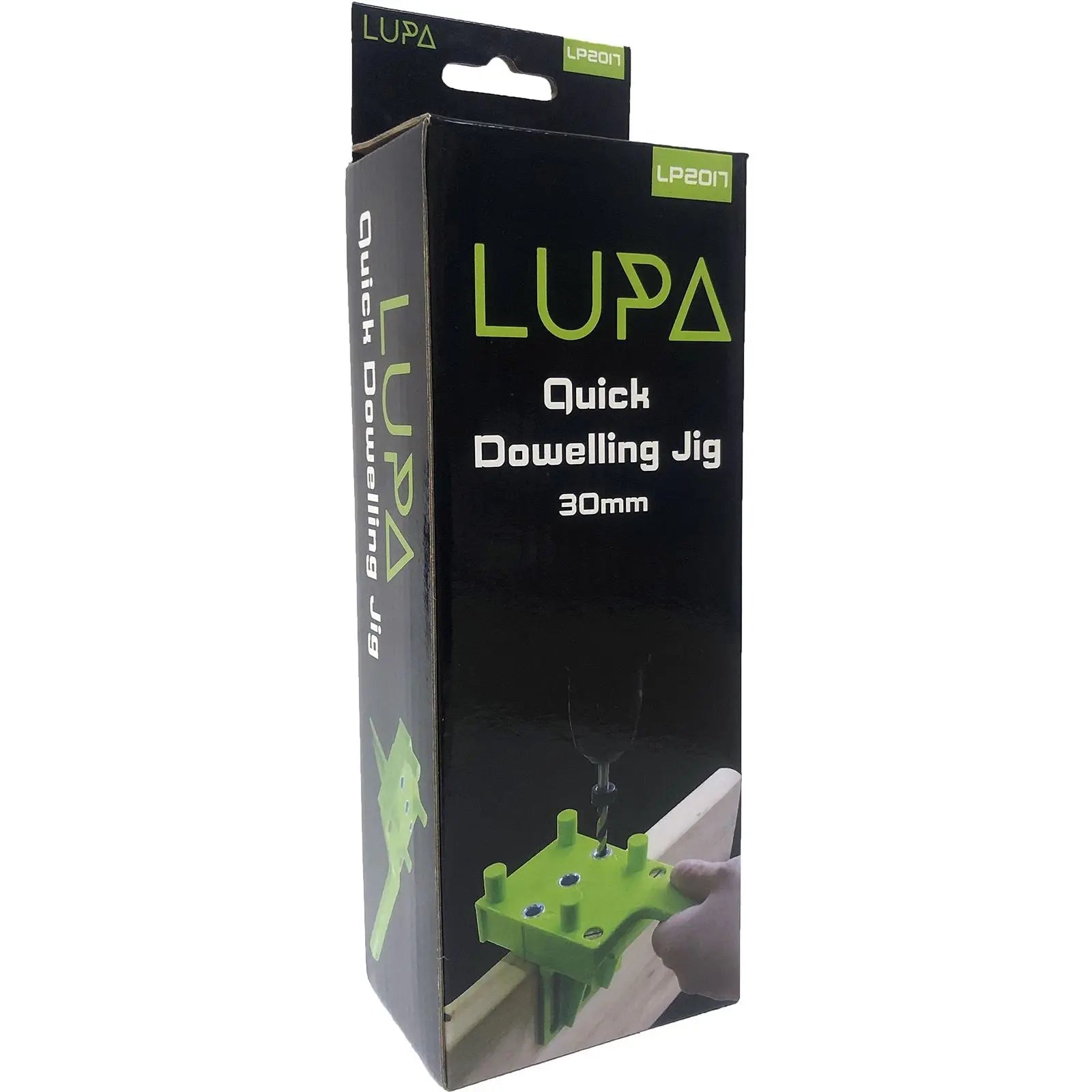 LUPA 30mm Quick Dowelling Jig E, L & T Joints 6, 8 & 10mm Dowel Drill Wood Joint 