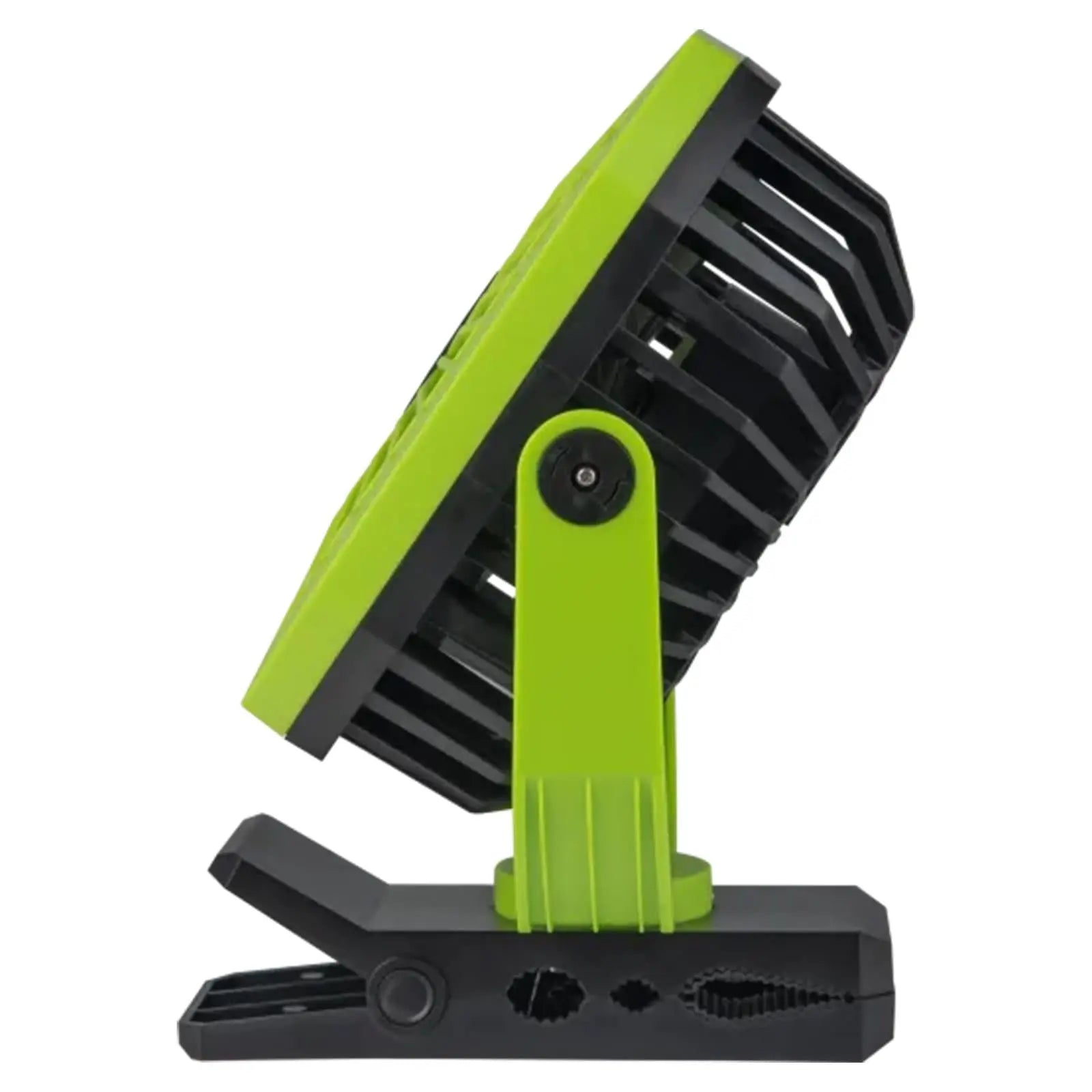Luceco LED Rechargeable 6W Magnetic Clamp Fan Light with 4000mAh Power Bank  White Rose Tools