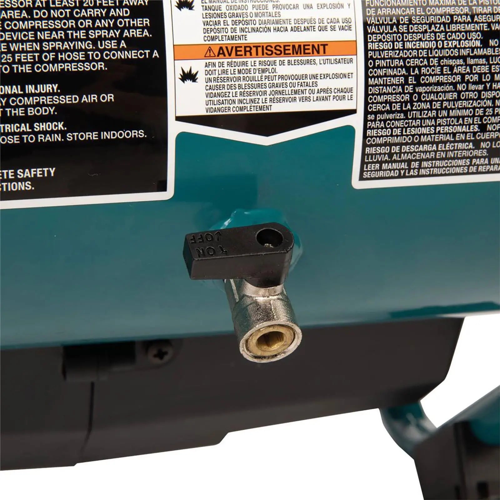 Makita Air Compressor XGT 40V Max Brushless Cordless Portable AC001GZ Body Only  White Rose Tools