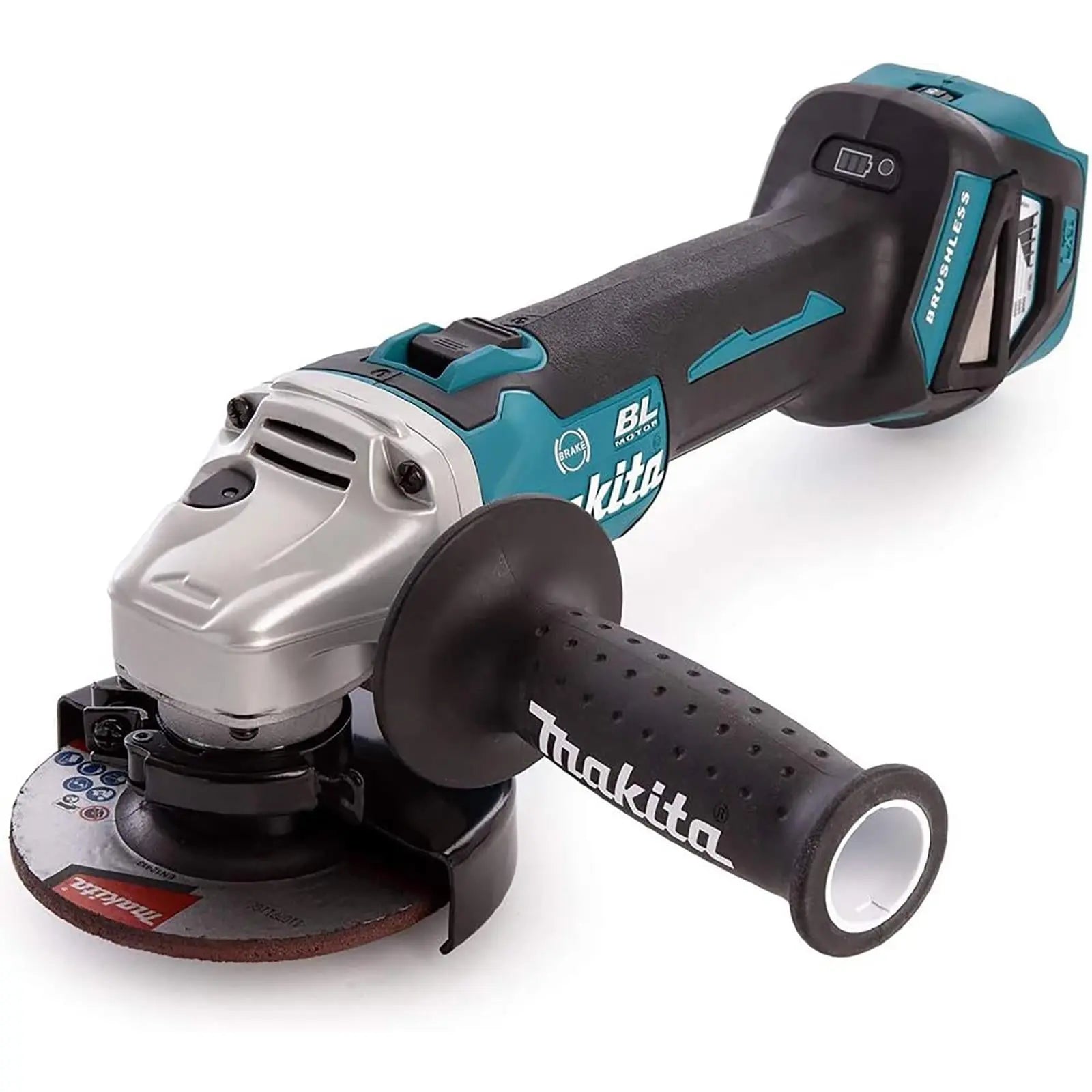 Makita Angle Grinder 115mm 18V LXT Brushless Cordless DGA463Z Body Only  White Rose Tools