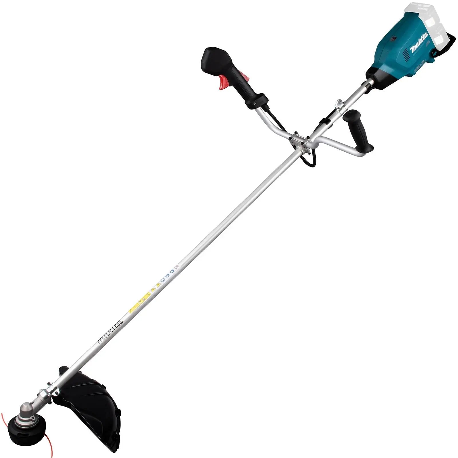 Makita Brush Cutter 2 x 18V LXT Brushless Cordless Garden Lawn Strimming Bare Unit Body Only DUR369AZ  White Rose Tools