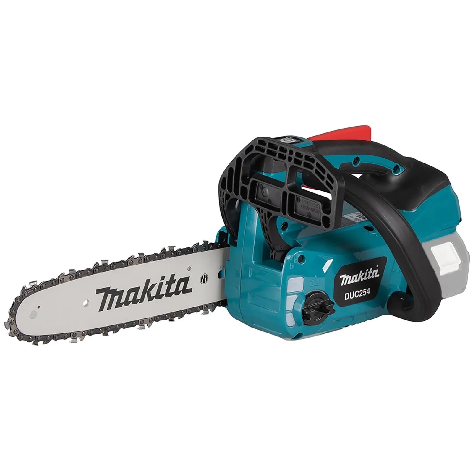 Makita Chainsaw 25cm 10" 18V LXT Brushless Cordless Top Handle Garden Tree Cutting Pruning Bare Unit Body Only DUC254Z  White Rose Tools