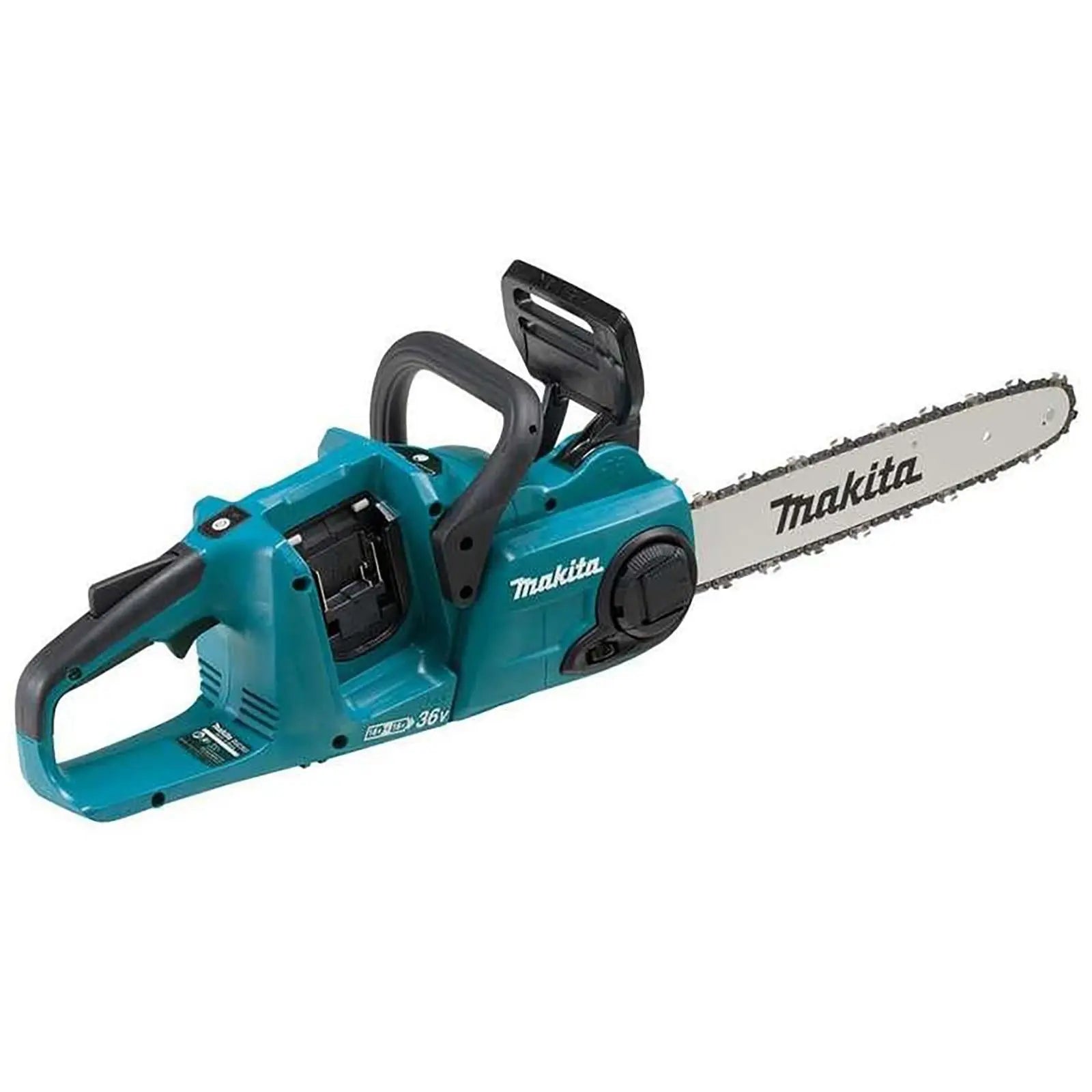 Makita Chainsaw 35cm Heavy Duty 14" 18V x 2 LXT Brushless Cordless Garden Tree Cutting Pruning Bare Unit Body Only DUC353Z  White Rose Tools