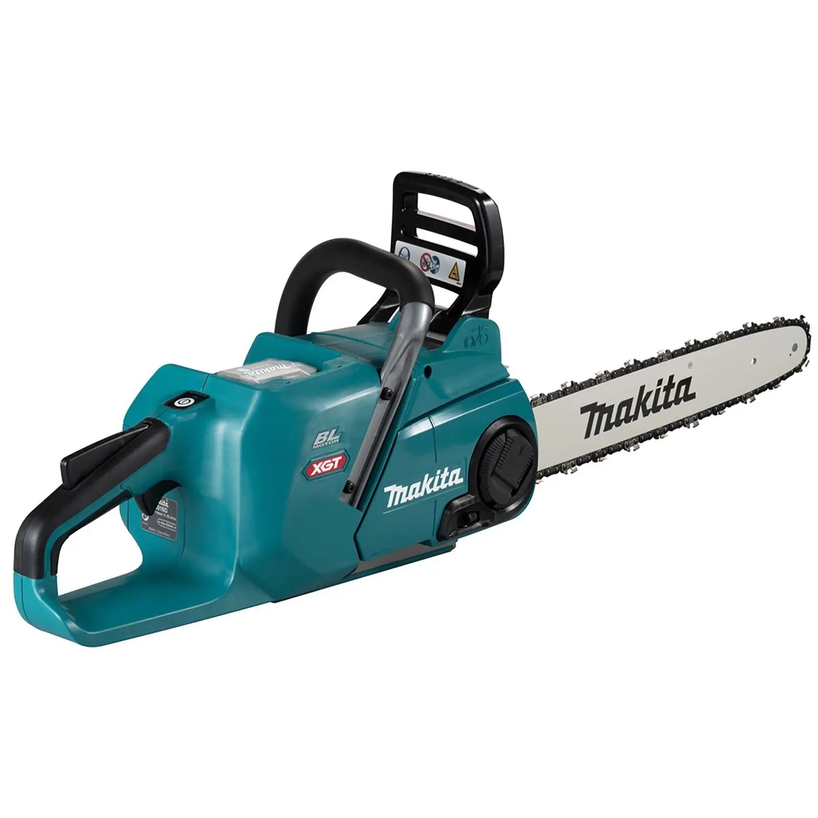 Makita Chainsaw 40cm Heavy Duty 16" 40V XGT Brushless Cordless Garden Tree Cutting Pruning Bare Unit Body Only UC016GZ  White Rose Tools
