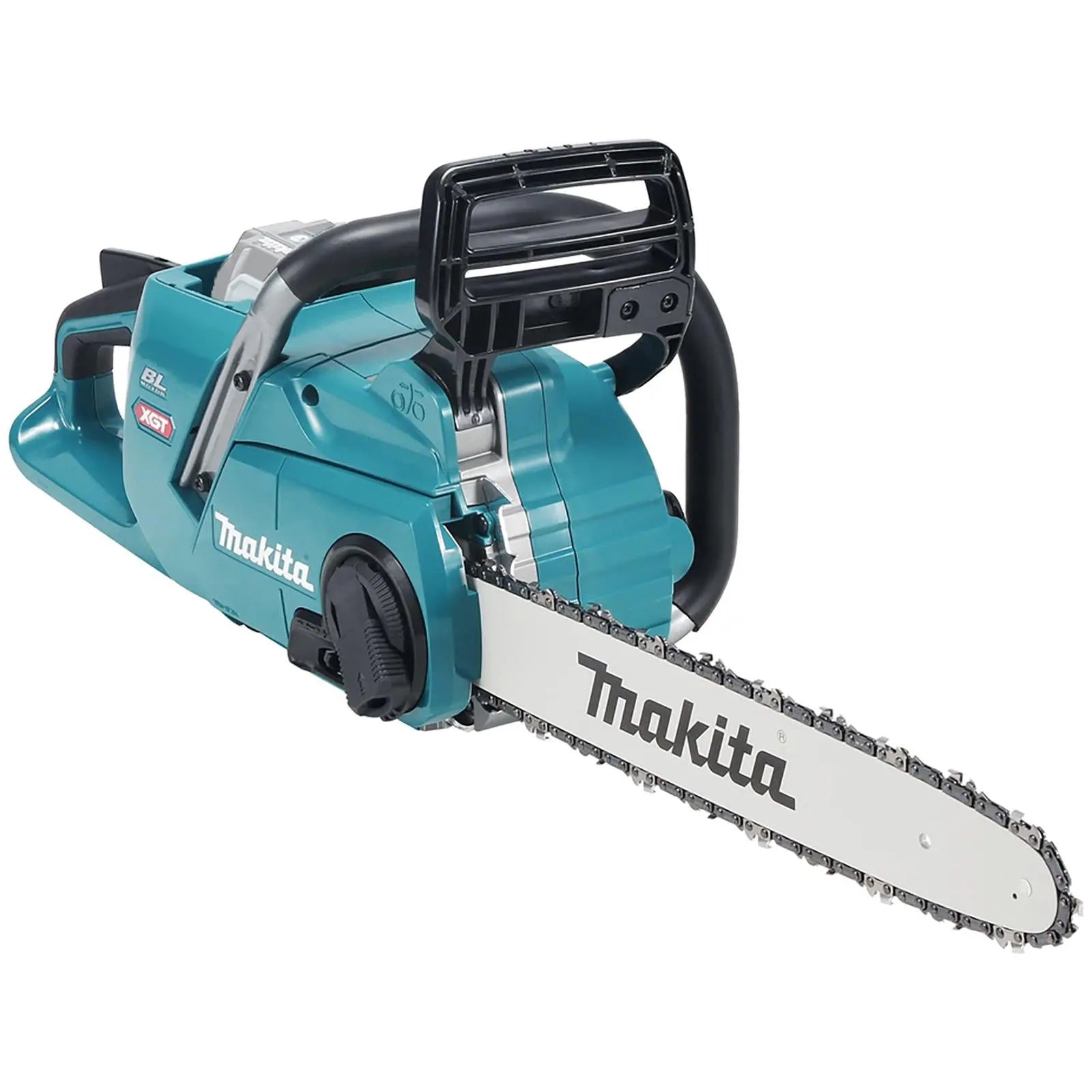 Makita Chainsaw 40cm Heavy Duty 16" 40V XGT Brushless Cordless Garden Tree Cutting Pruning Bare Unit Body Only UC016GZ  White Rose Tools