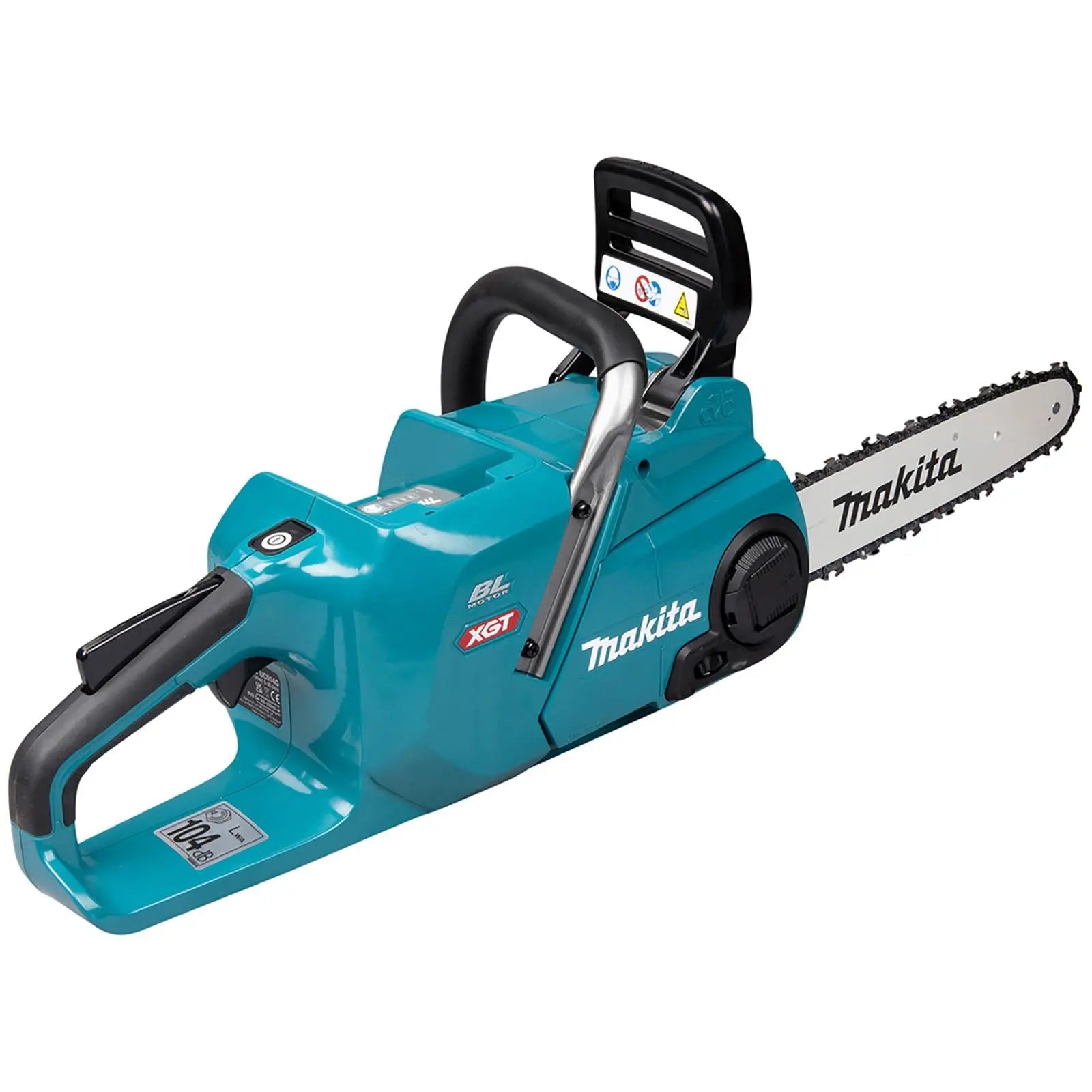 Makita Chainsaw Heavy Duty 30cm 12" 40V XGT Brushless Cordless Garden Tree Cutting Pruning Bare Unit Body Only UC014GZ  White Rose Tools