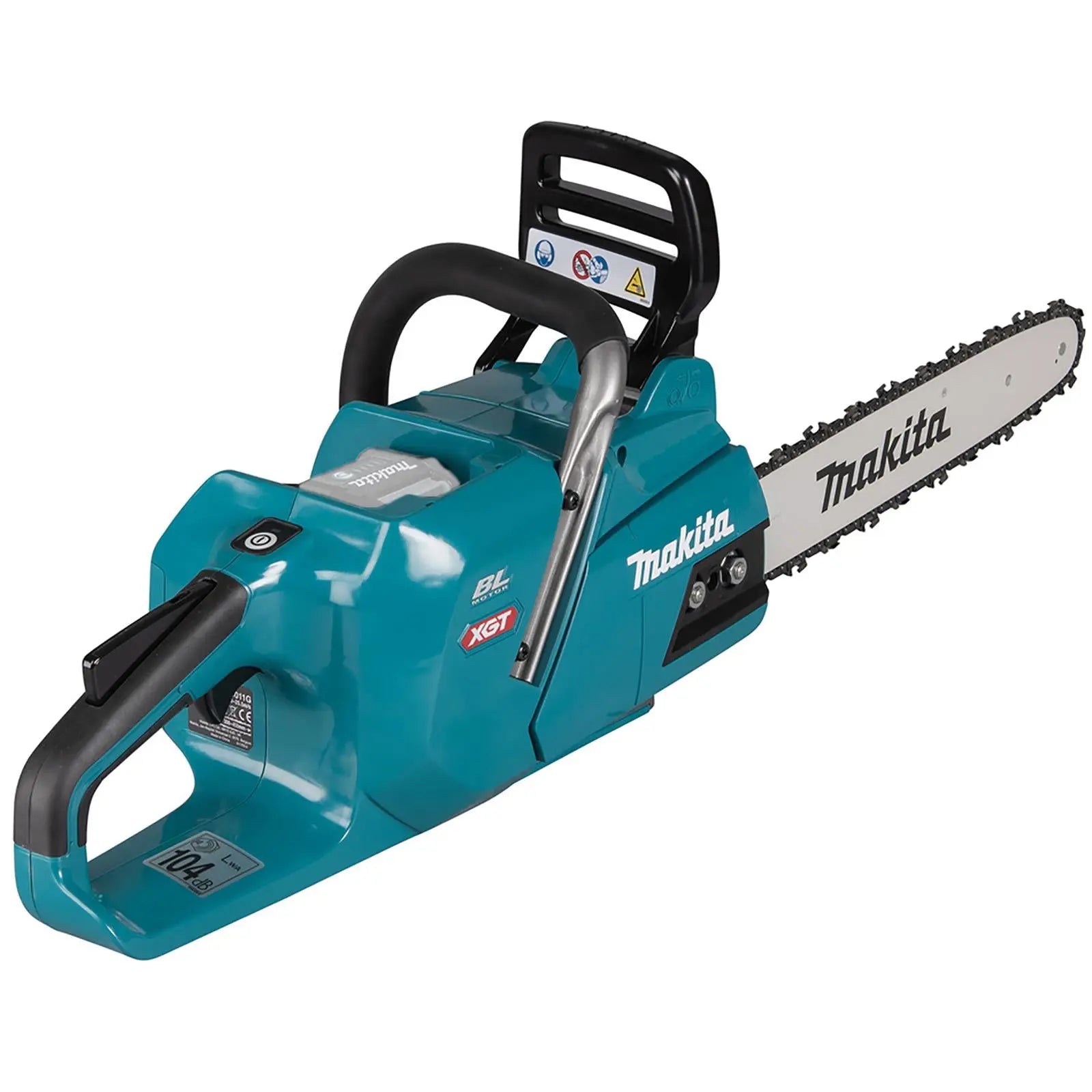 Makita Chainsaw Heavy Duty 35cm 14" 40V XGT Brushless Cordless Garden Tree Cutting Pruning Bare Unit Body Only UC011GZ  White Rose Tools
