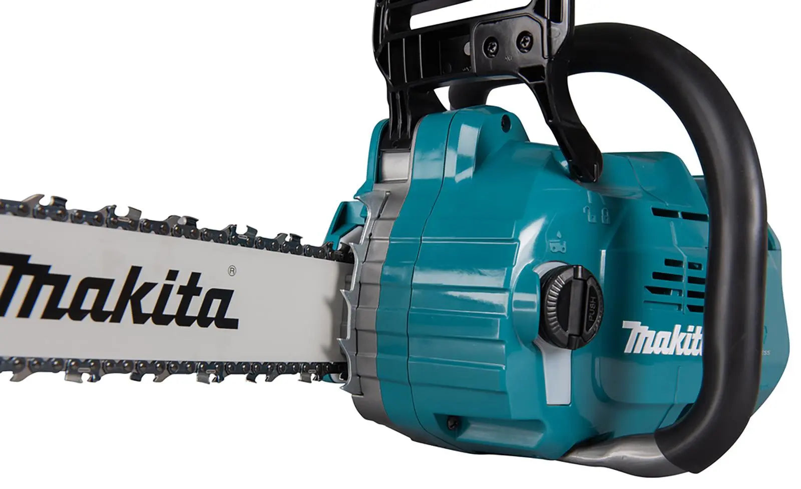 Makita Chainsaw Heavy Duty 35cm 14" 40V XGT Brushless Cordless Garden Tree Cutting Pruning Bare Unit Body Only UC011GZ  White Rose Tools