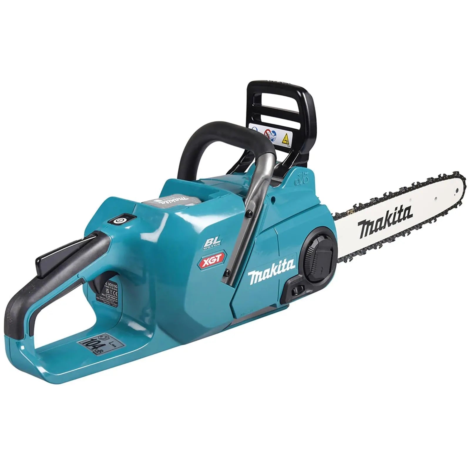 Makita Chainsaw Heavy Duty 35cm 14" 40V XGT Brushless Cordless Garden Tree Cutting Pruning Bare Unit Body Only UC015GZ  White Rose Tools