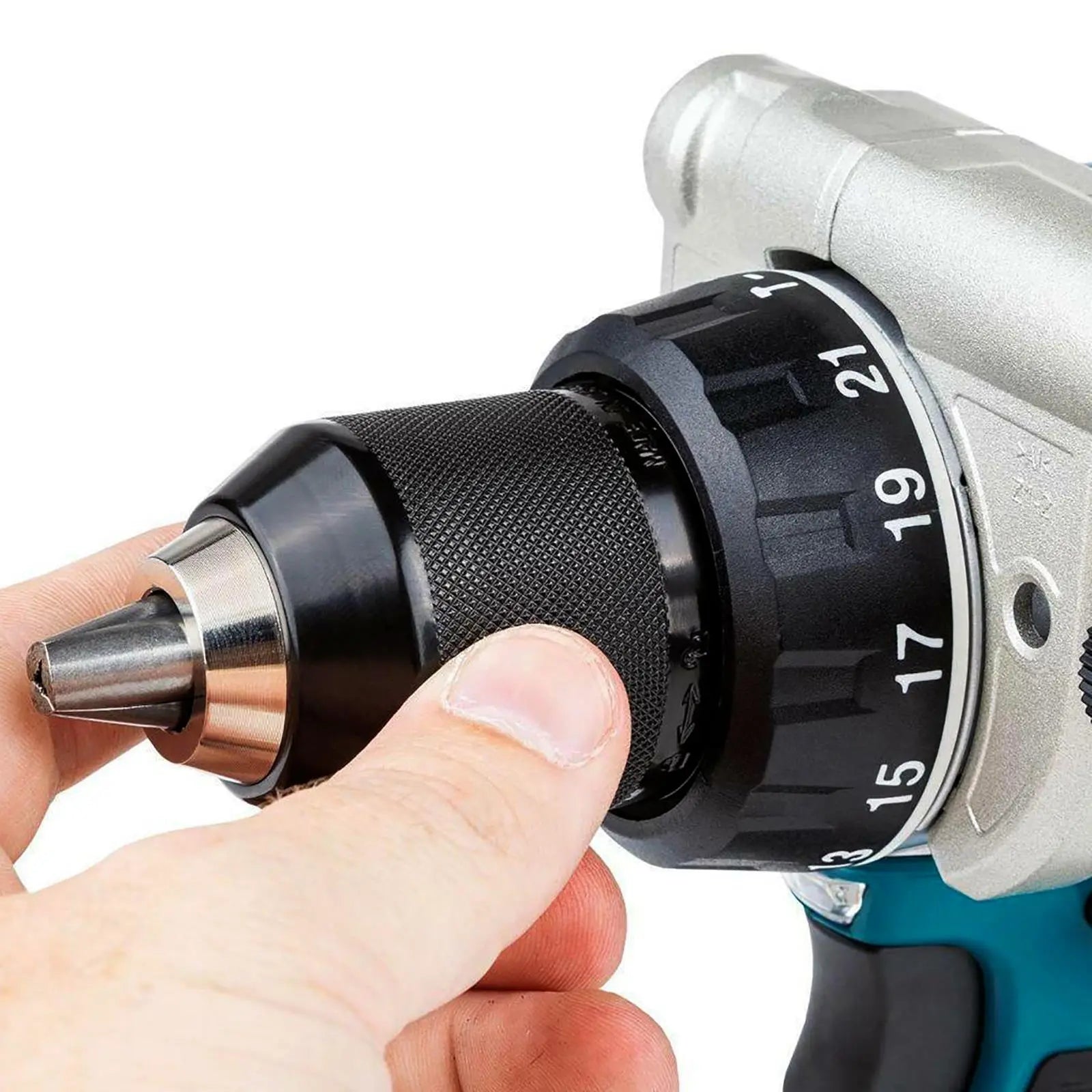 Makita Combi Drill 18V LXT Brushless Cordless Hammer Drill Driver Li-ion Body Only DHP486Z  White Rose Tools