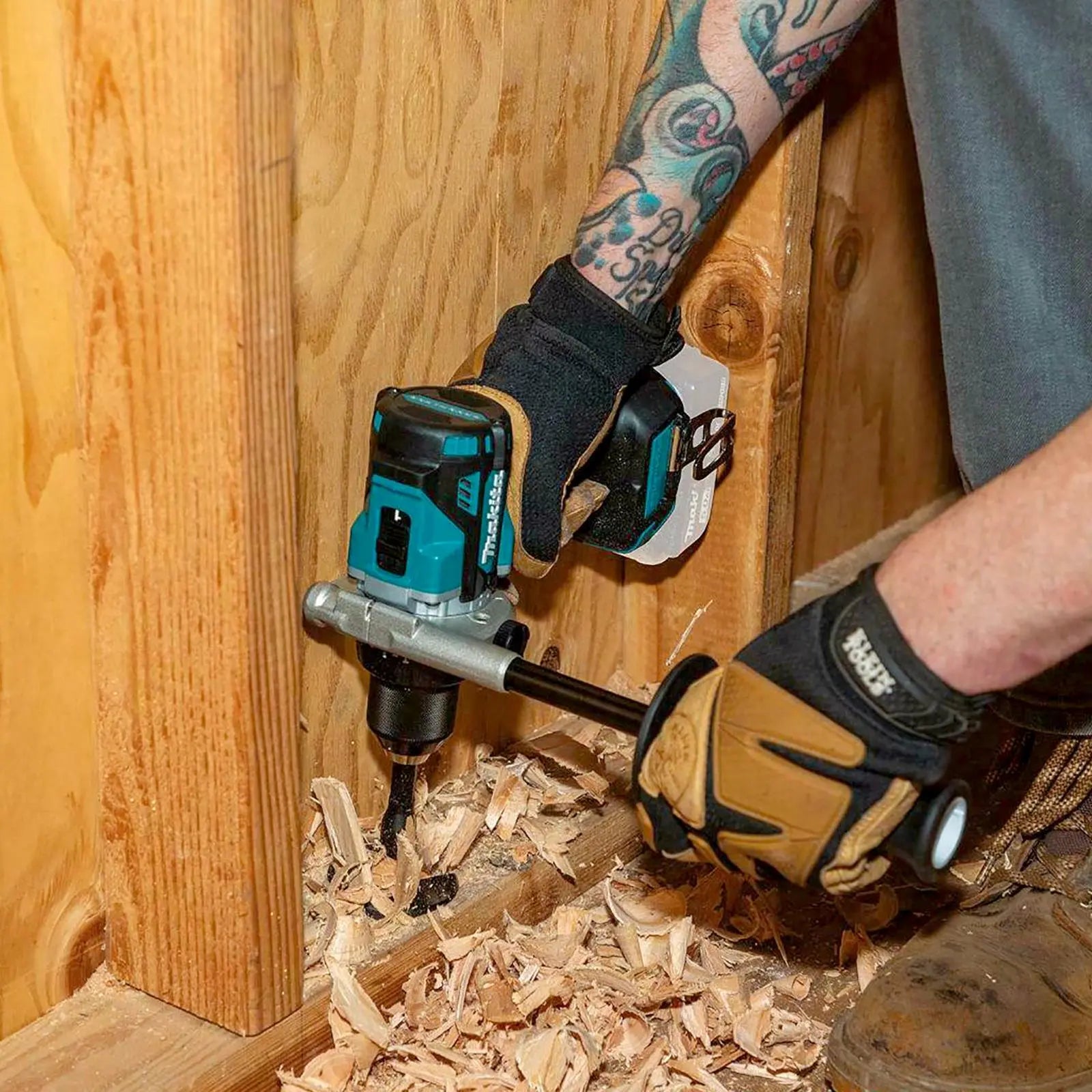 Makita Combi Drill 18V LXT Brushless Cordless Hammer Drill Driver Li-ion Body Only DHP486Z  White Rose Tools