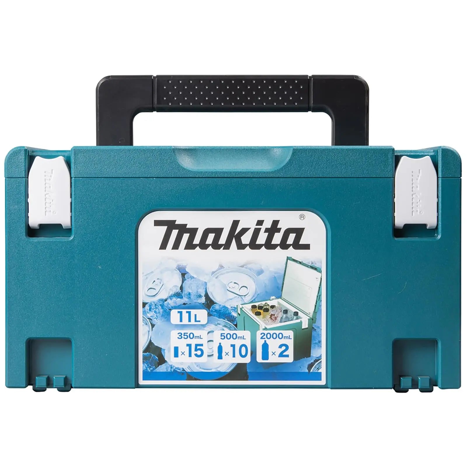 Makita Cool Box Makpac Connector Case Type 3 11 Litres 198254-2  White Rose Tools