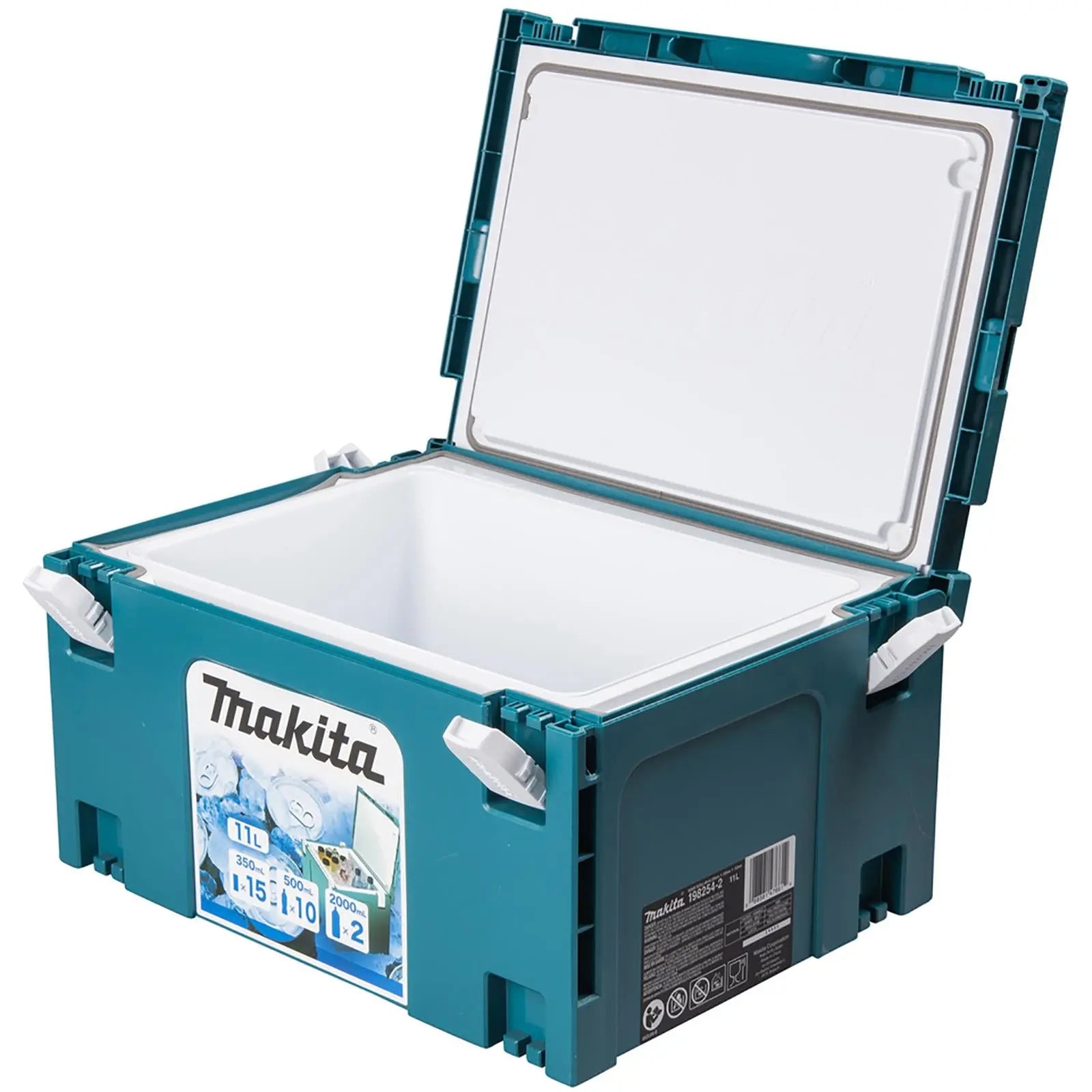 Makita Cool Box Makpac Connector Case Type 3 11 Litres 198254-2  White Rose Tools