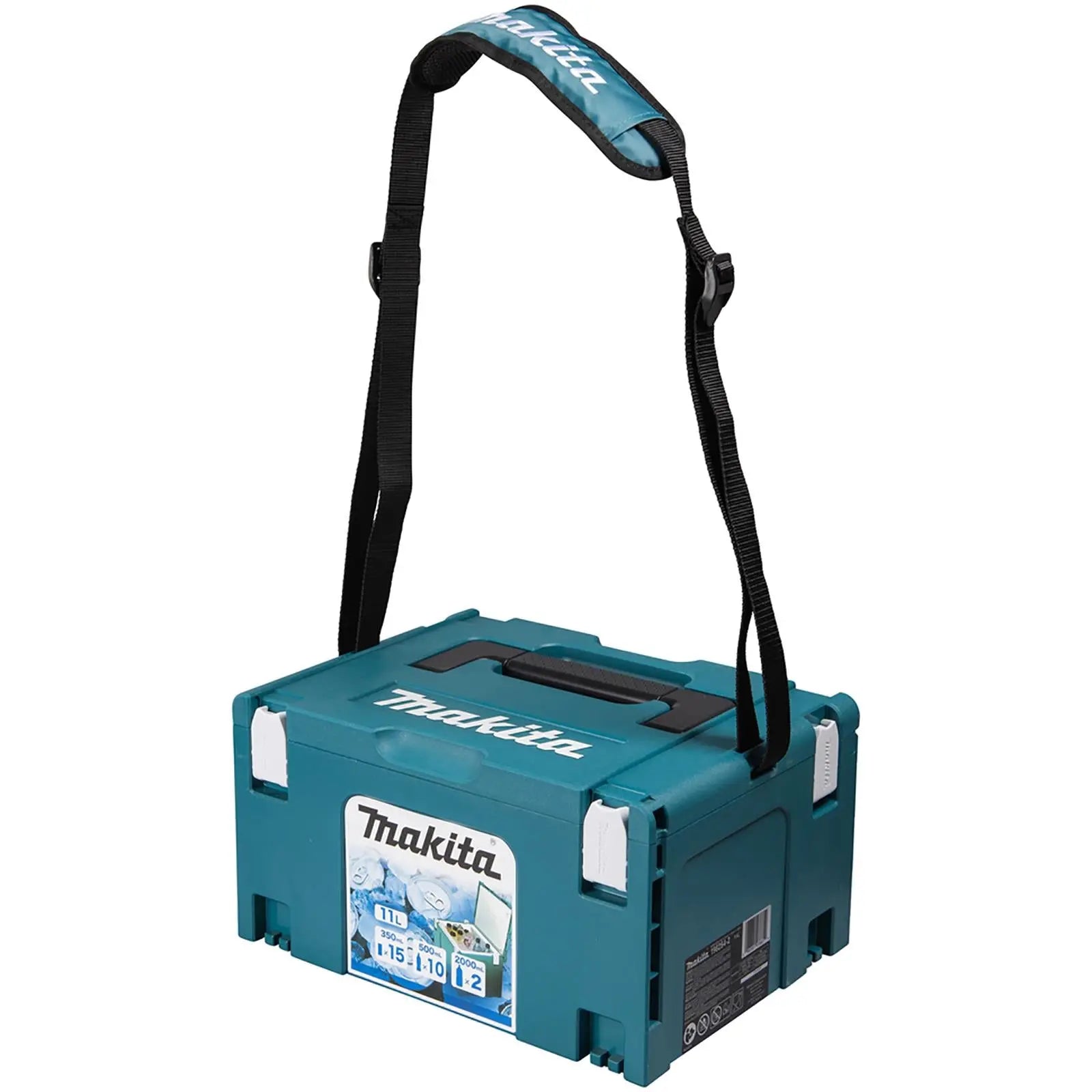 Makita Cool Box Makpac Connector Case Type 3 11 Litres 198254-2  White Rose Tools