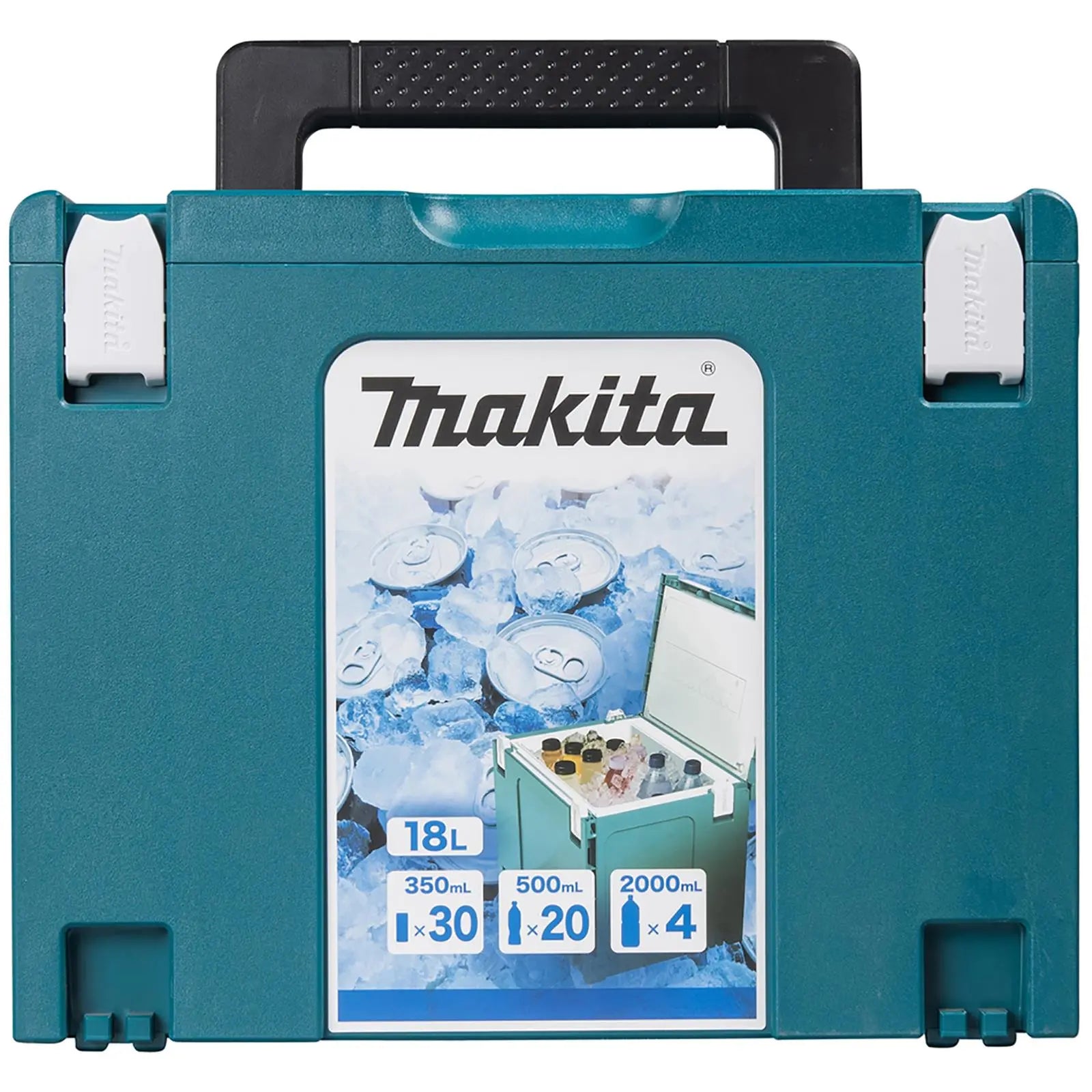 Makita Cool Box Makpac Connector Case Type 4 18 Litres 198253-4  White Rose Tools