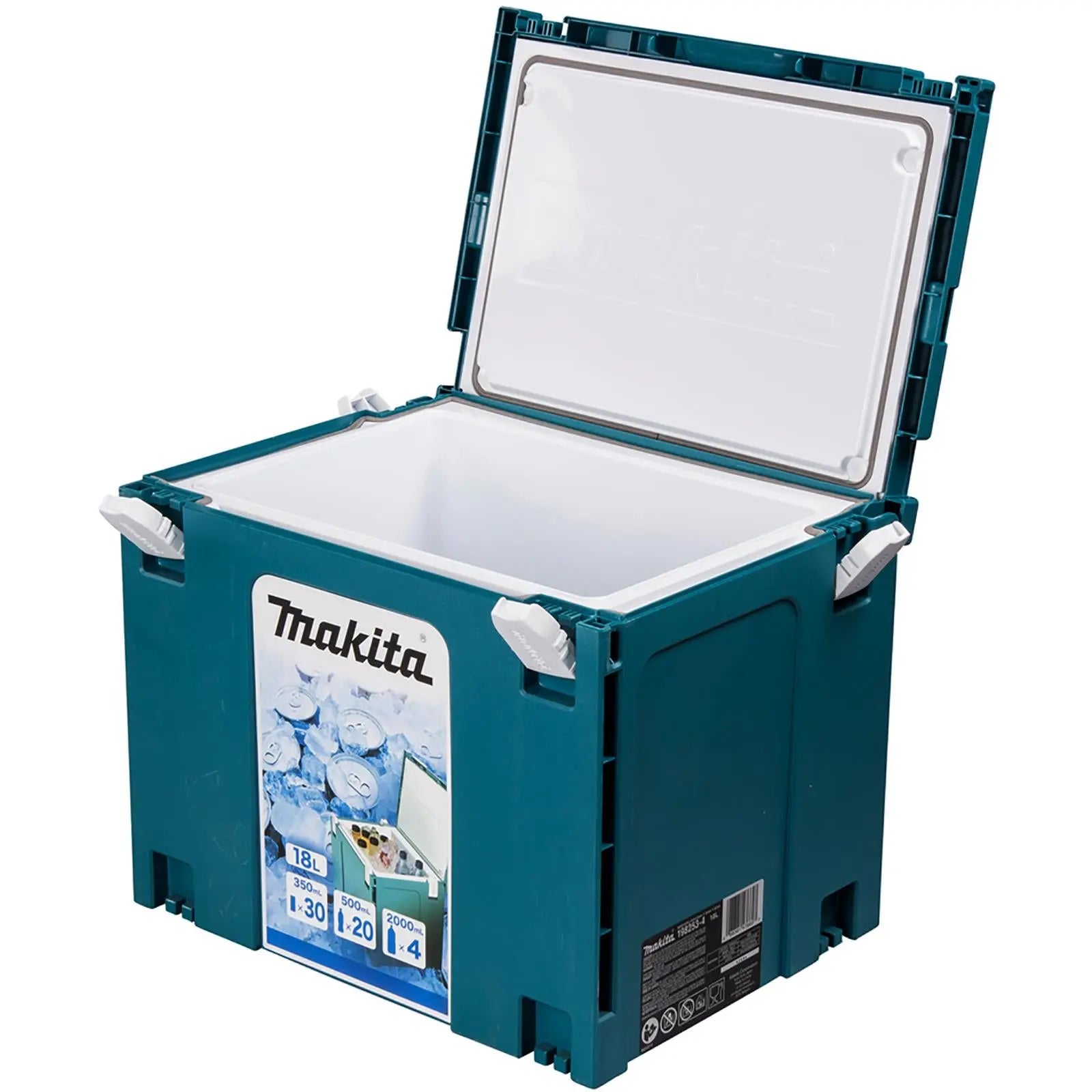 Makita Cool Box Makpac Connector Case Type 4 18 Litres 198253-4  White Rose Tools
