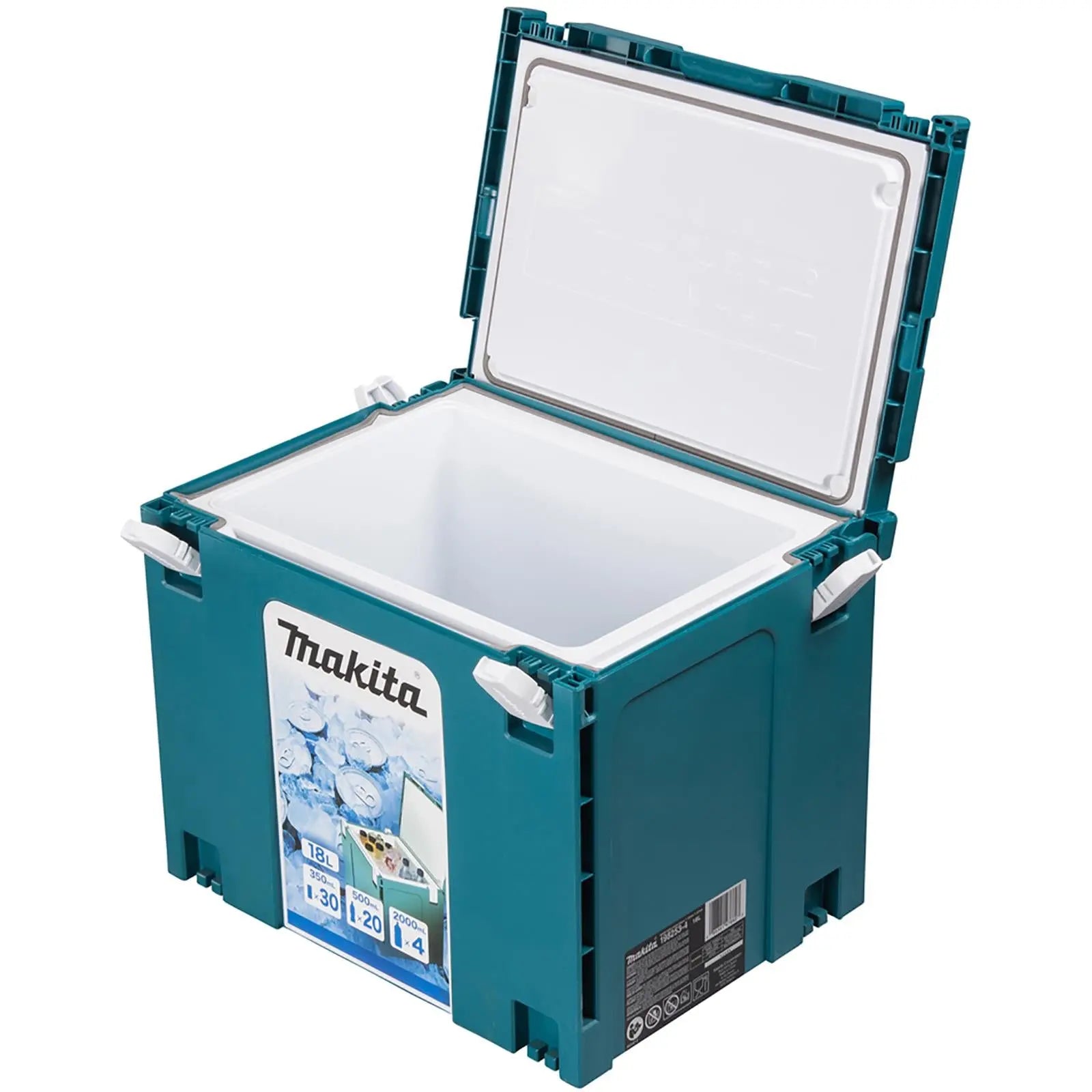 Makita Cool Box Makpac Connector Case Type 4 18 Litres 198253-4  White Rose Tools