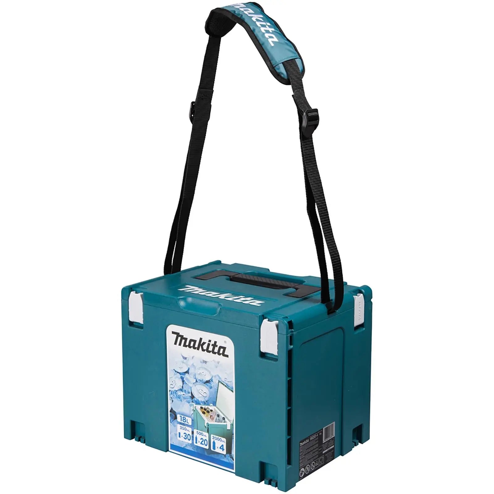 Makita Cool Box Makpac Connector Case Type 4 18 Litres 198253-4  White Rose Tools
