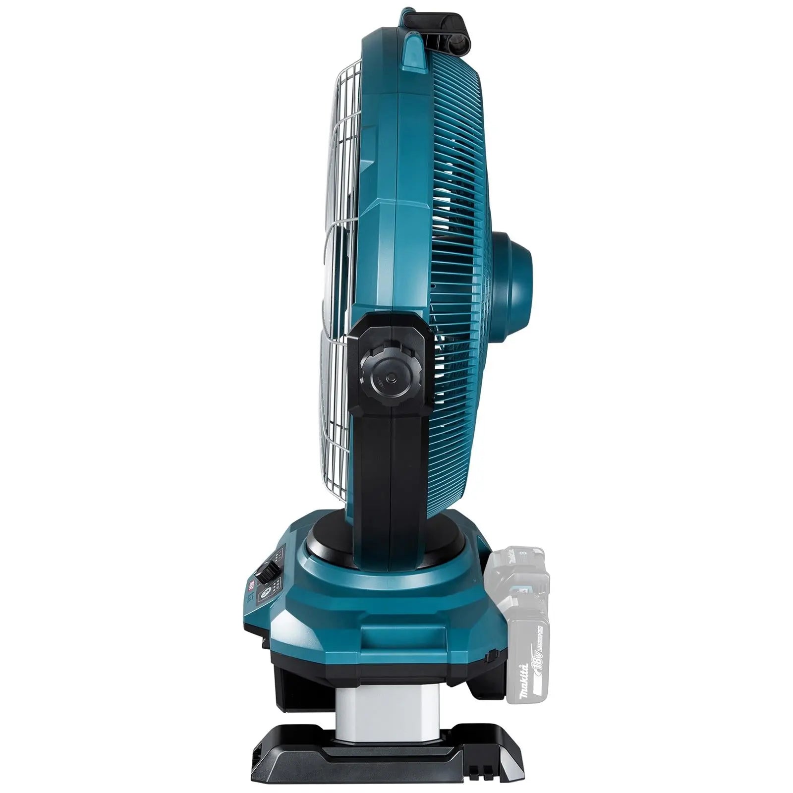 Makita Fan 450mm Portable Cordless 40V XGT 18V LXT AC Oscillating CF003GZ Body Only  White Rose Tools