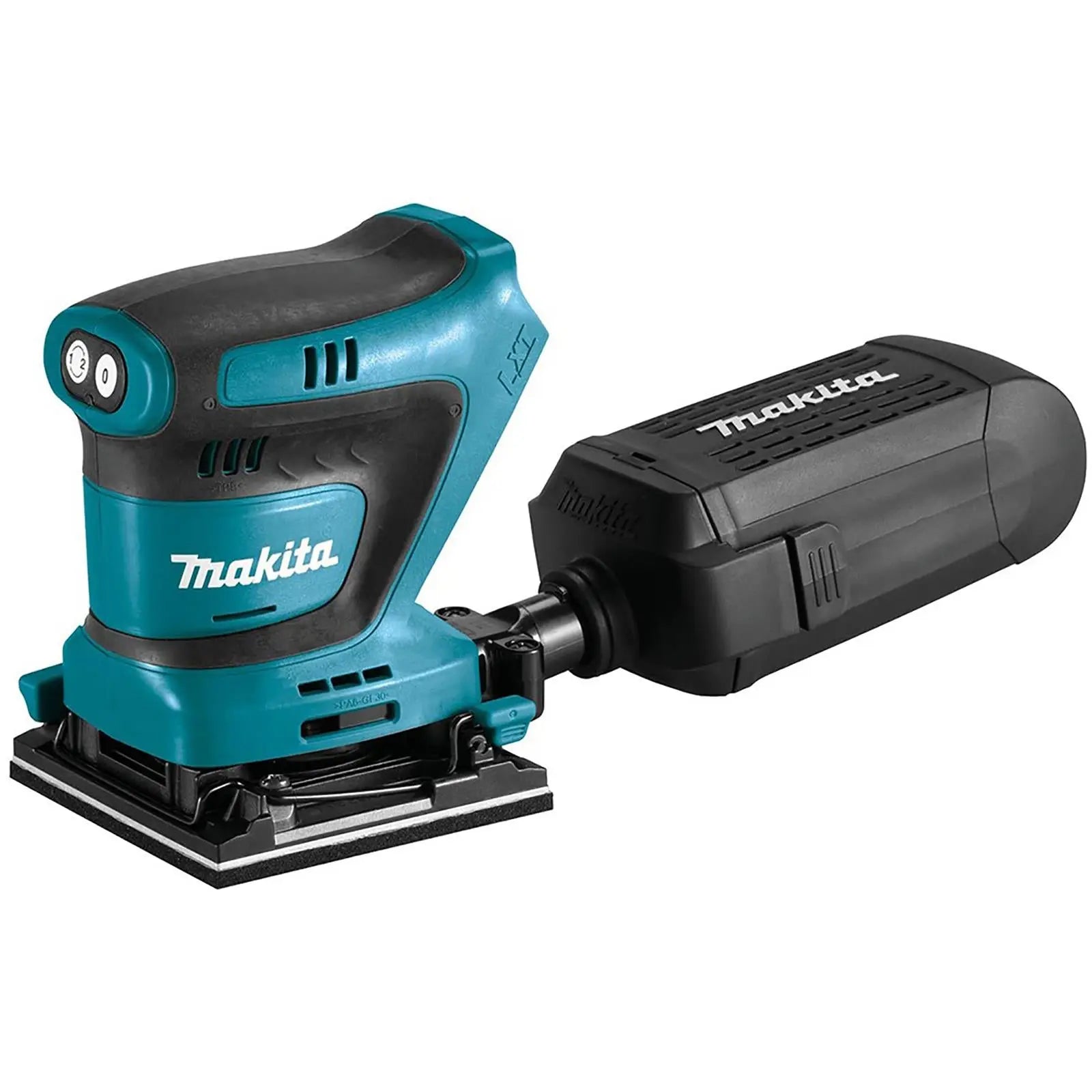 Makita Finishing Sander 18V LXT Li-ion Cordless Body Only DBO481Z  White Rose Tools