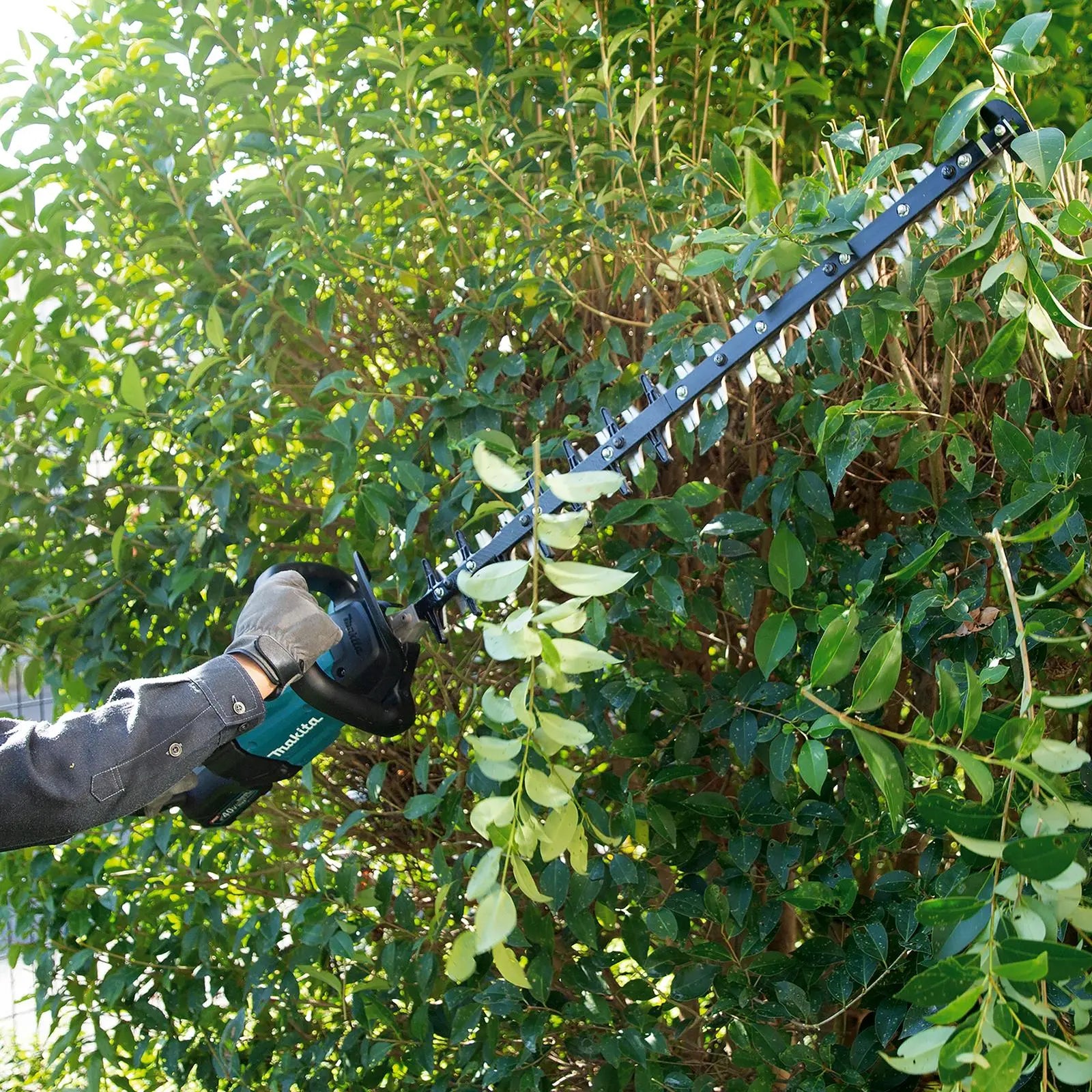 Makita Hedge Trimmer 75cm 40V XGT Li-ion Brushless Cordless Garden Bush Cutter Cutting Bare Unit Body Only UH007GZ  White Rose Tools