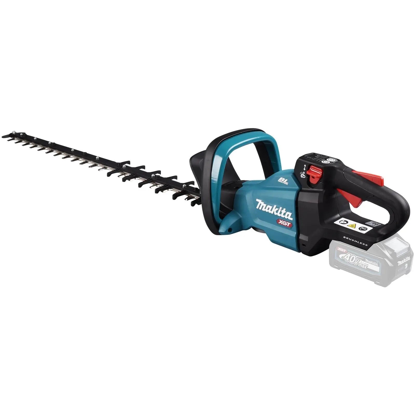 Makita Hedge Trimmer 75cm 40V XGT Li-ion Brushless Cordless Garden Bush Cutter Cutting Bare Unit Body Only UH007GZ  White Rose Tools