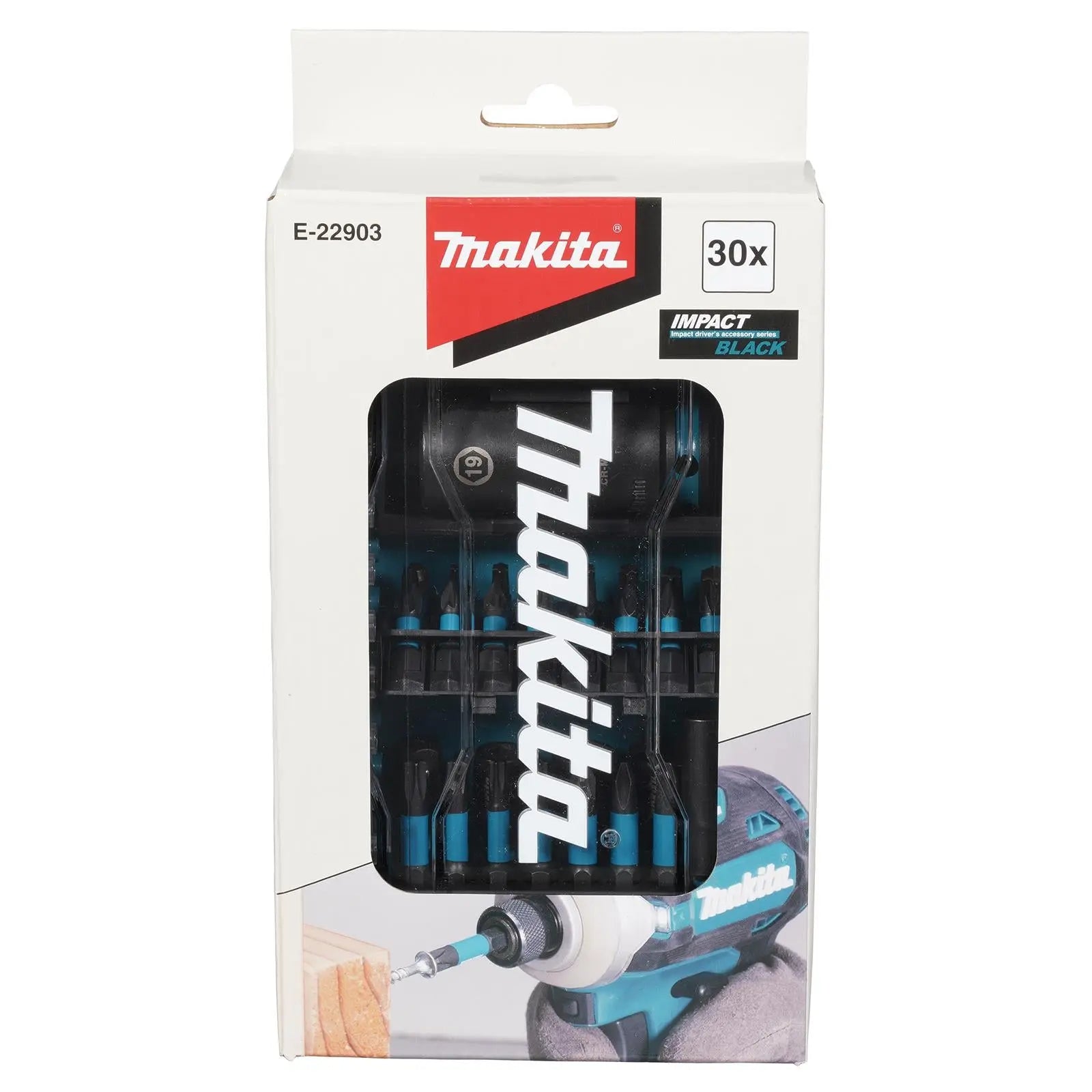 Makita Impact Black Screwdriver Bit Set Nutsetter Socket Adapter Bit Holder  White Rose Tools