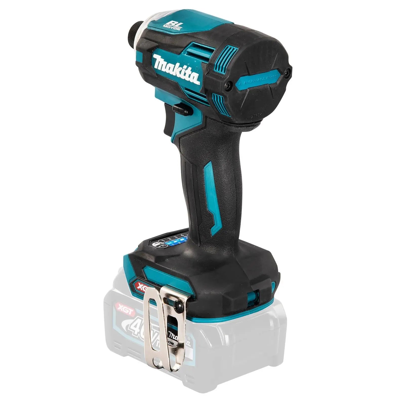 Makita Impact Driver XGT 40V Max Cordless Brushless Body Only TD001GZ  White Rose Tools