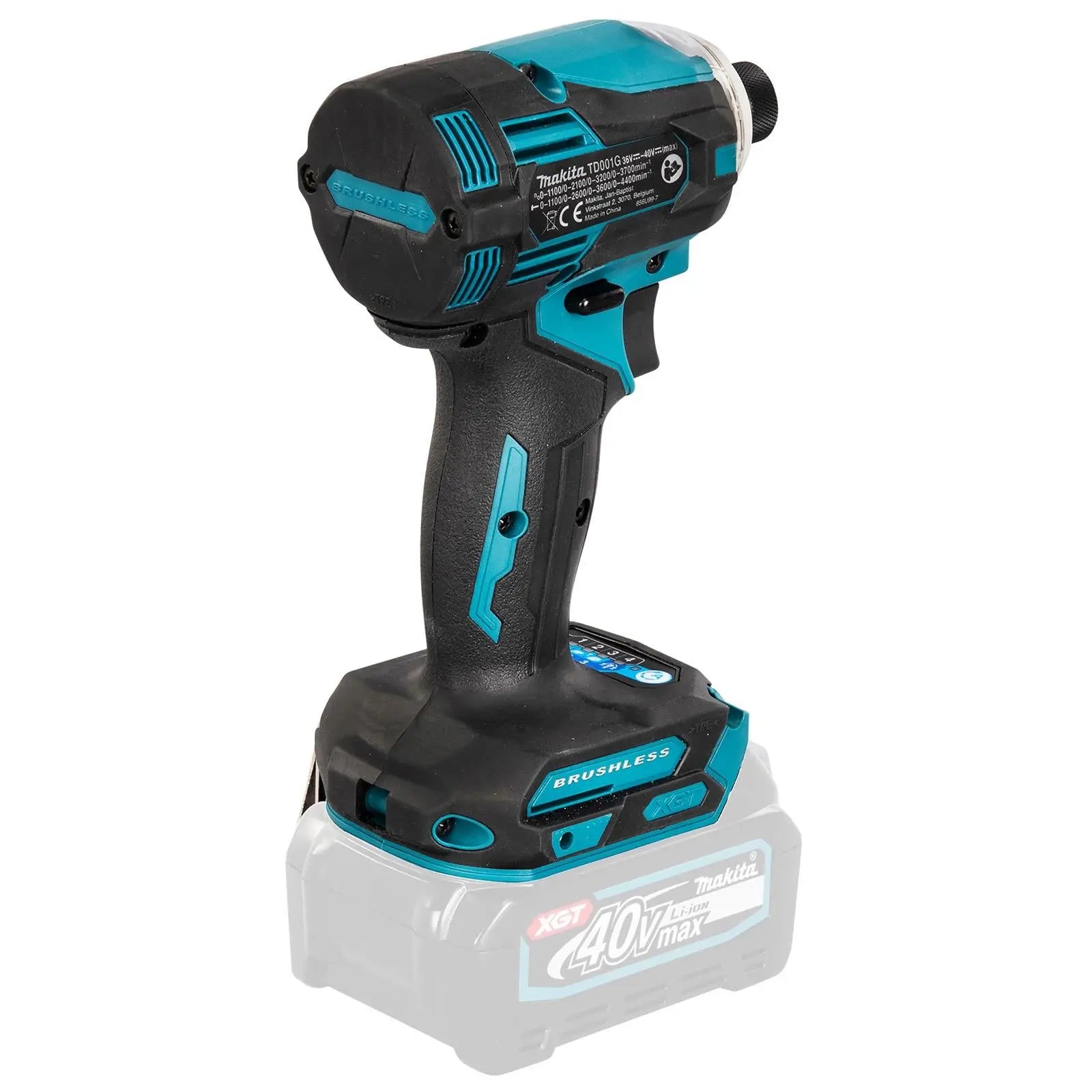 Makita Impact Driver XGT 40V Max Cordless Brushless Body Only TD001GZ  White Rose Tools