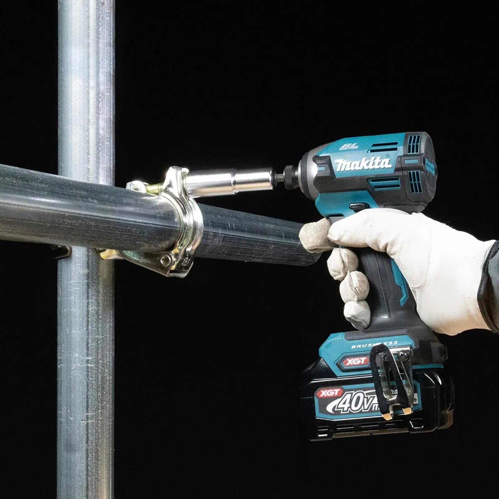 Makita Impact Driver XGT 40V Max Li-ion Brushless Cordless TD003GZ Body Only  White Rose Tools